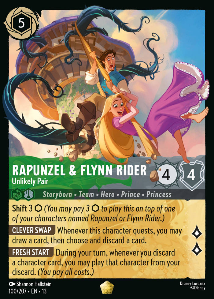 Rapunzel & Flynn Rider - Unlikely Pair