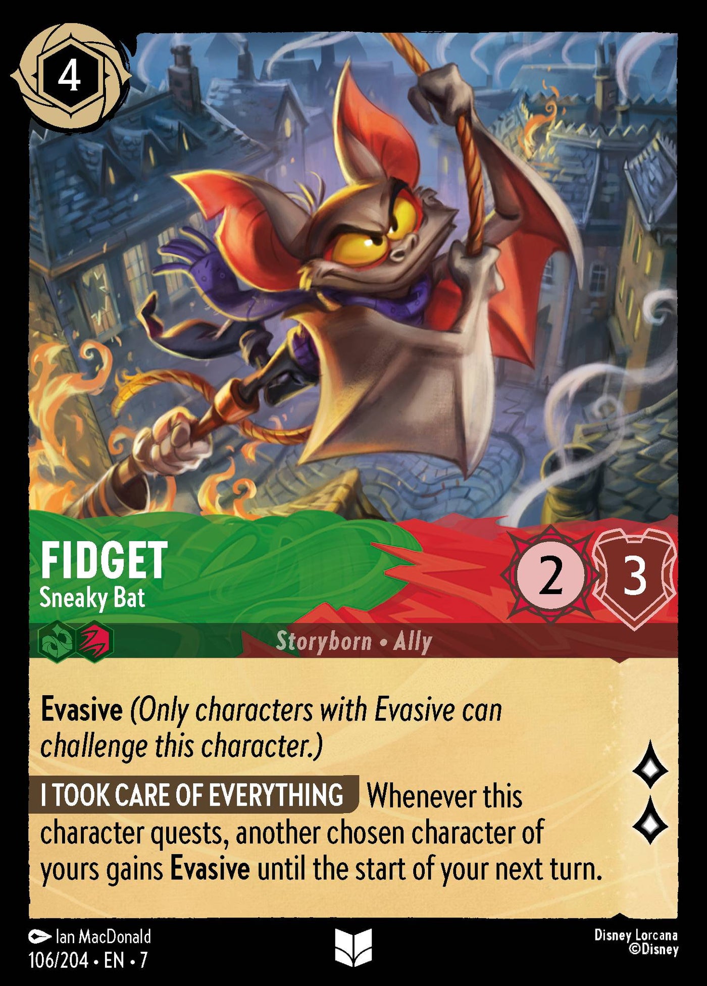 Fidget - Sneaky Bat
