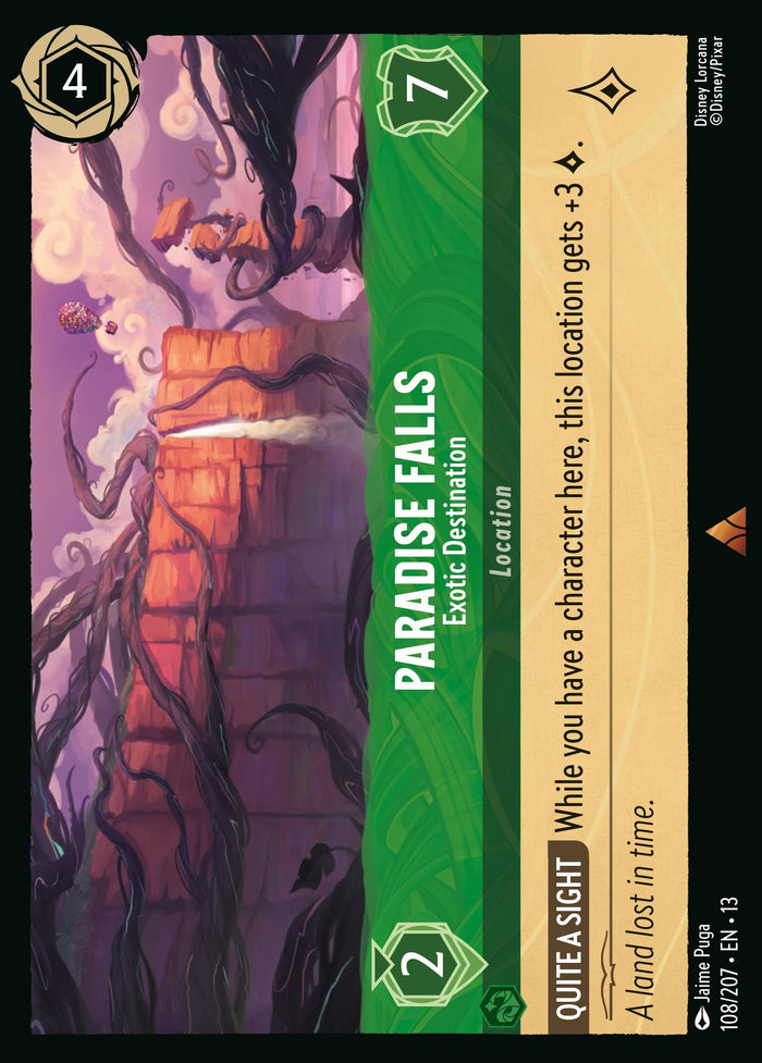 Paradise Falls - Exotic Destination