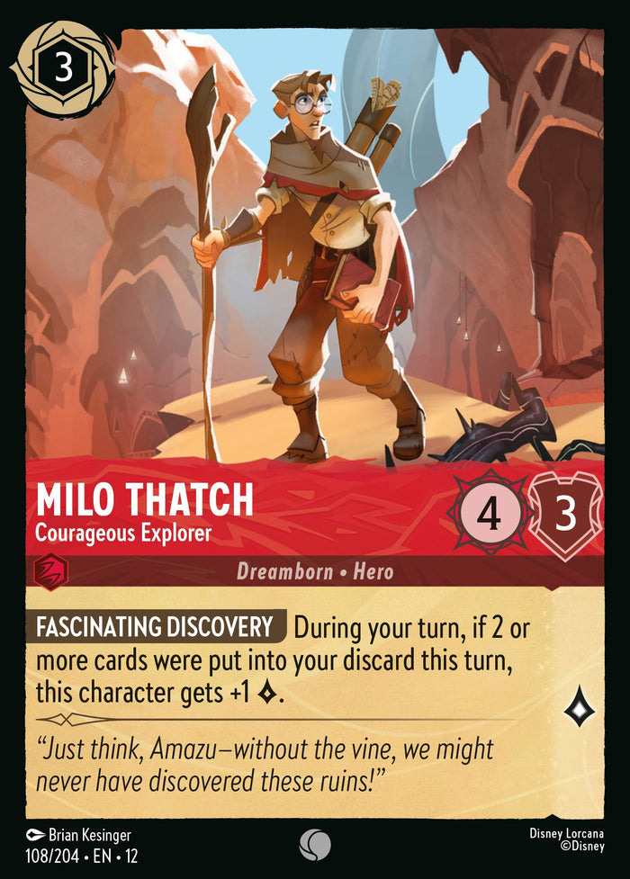 Milo Thatch - Courageous Explorer