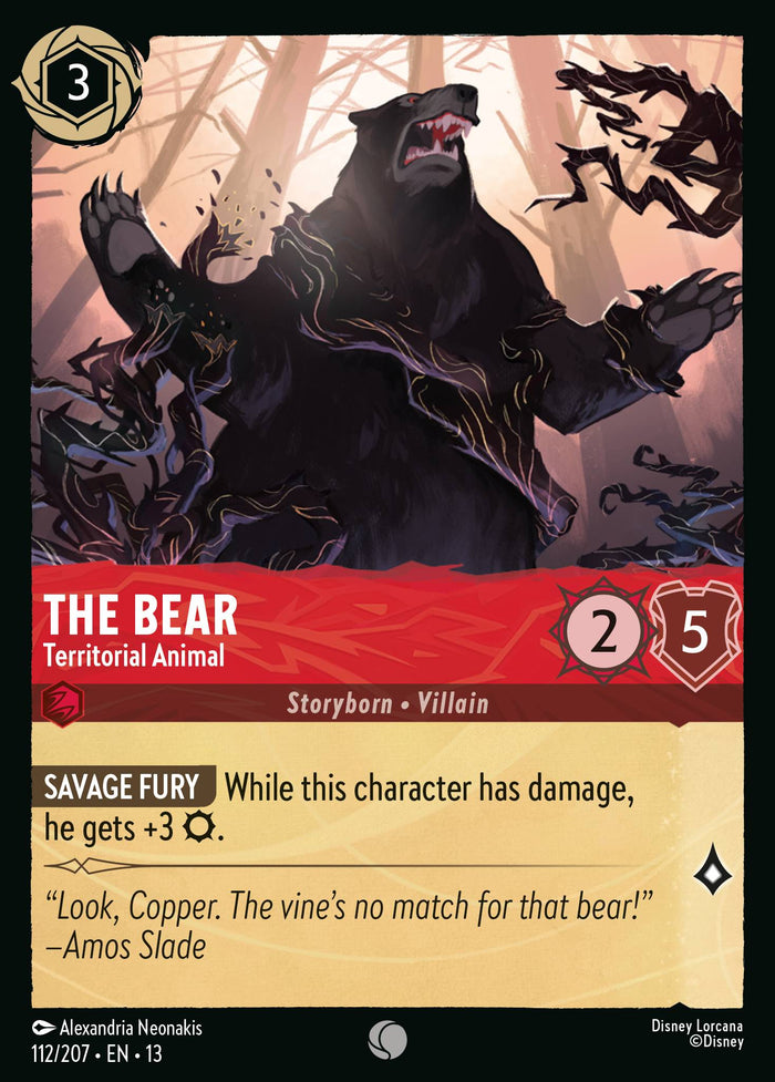 The Bear - Territorial Animal