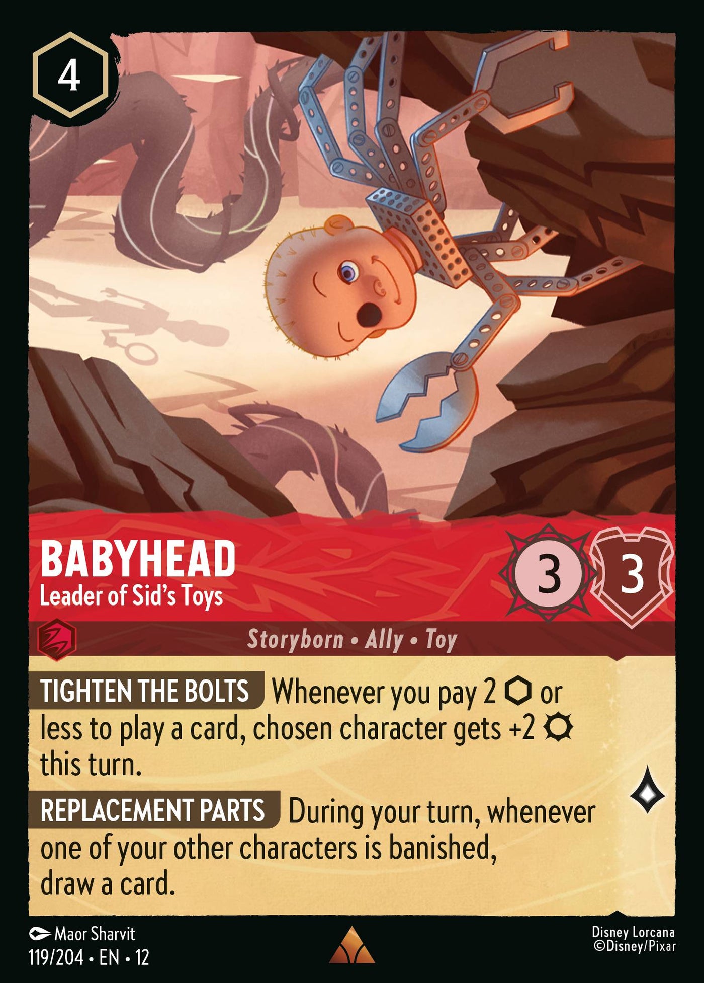 Babyhead - Leader of Sid's Toys
