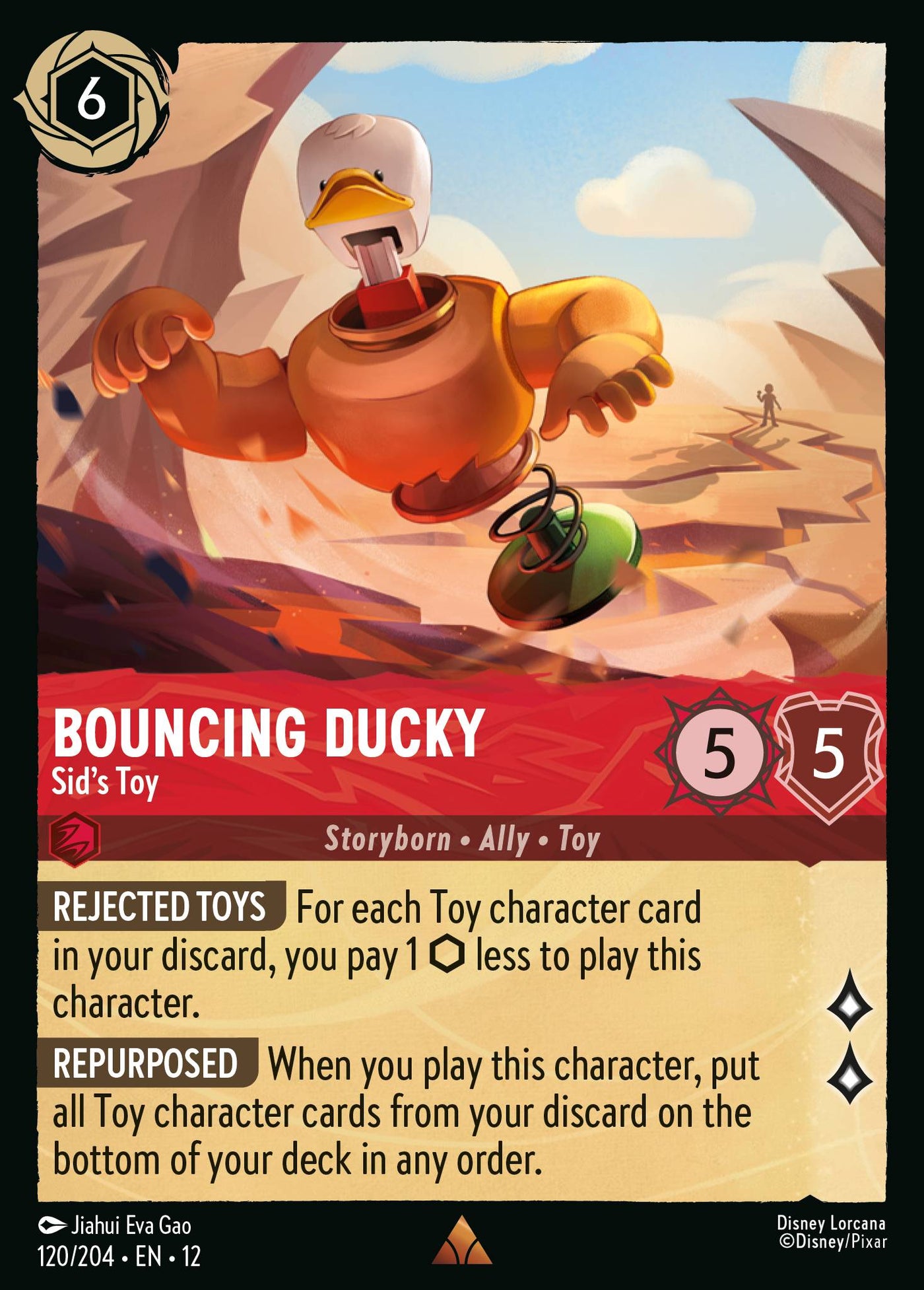 Bouncing Ducky - Sid's Toy