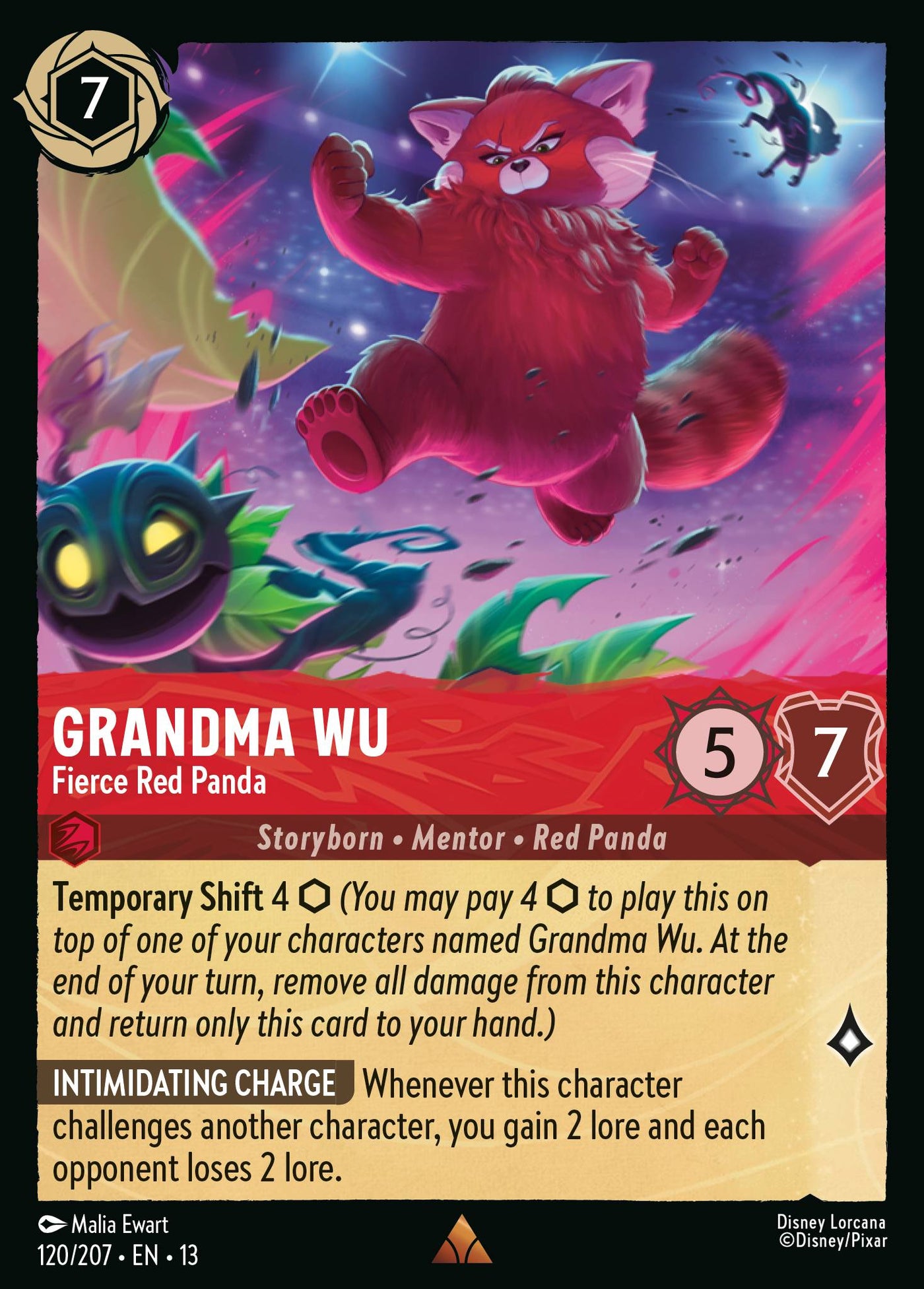 Grandma Wu - Fierce Red Panda
