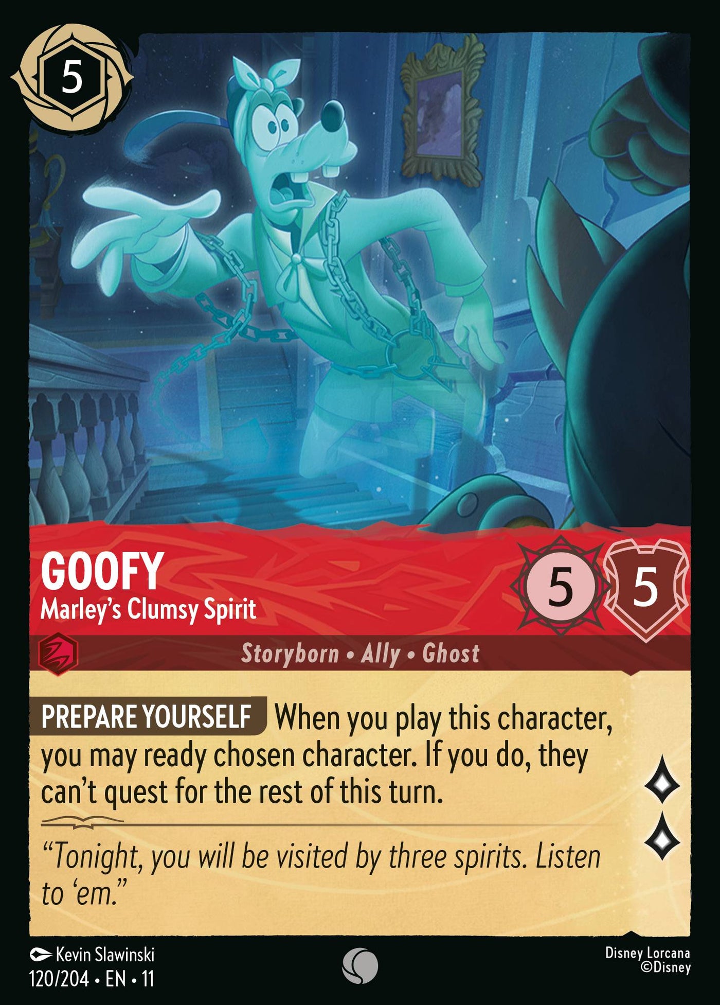 Goofy - Marley's Clumsy Spirit