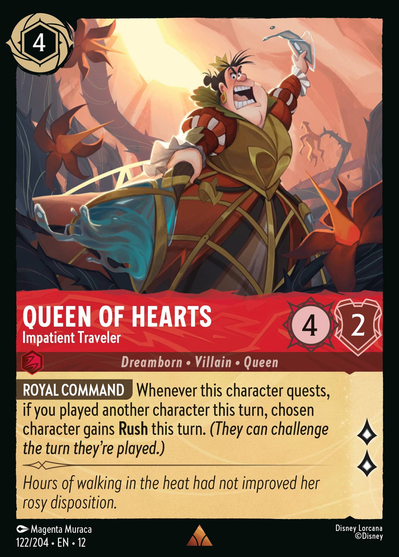 Queen of Hearts - Impatient Traveler