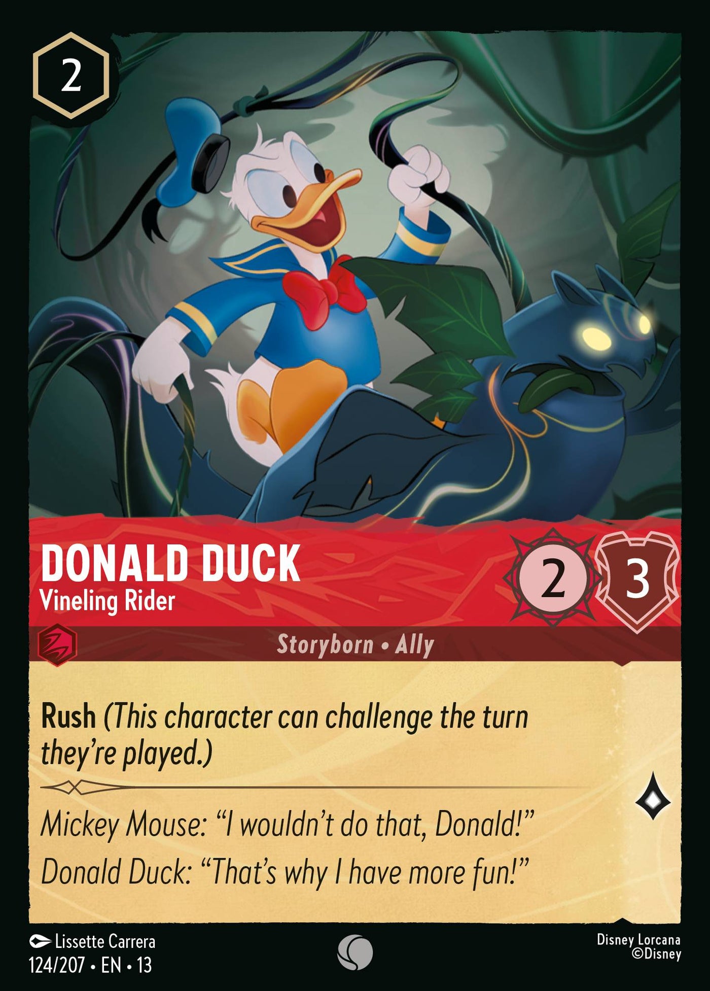 Donald Duck - Vineling Rider