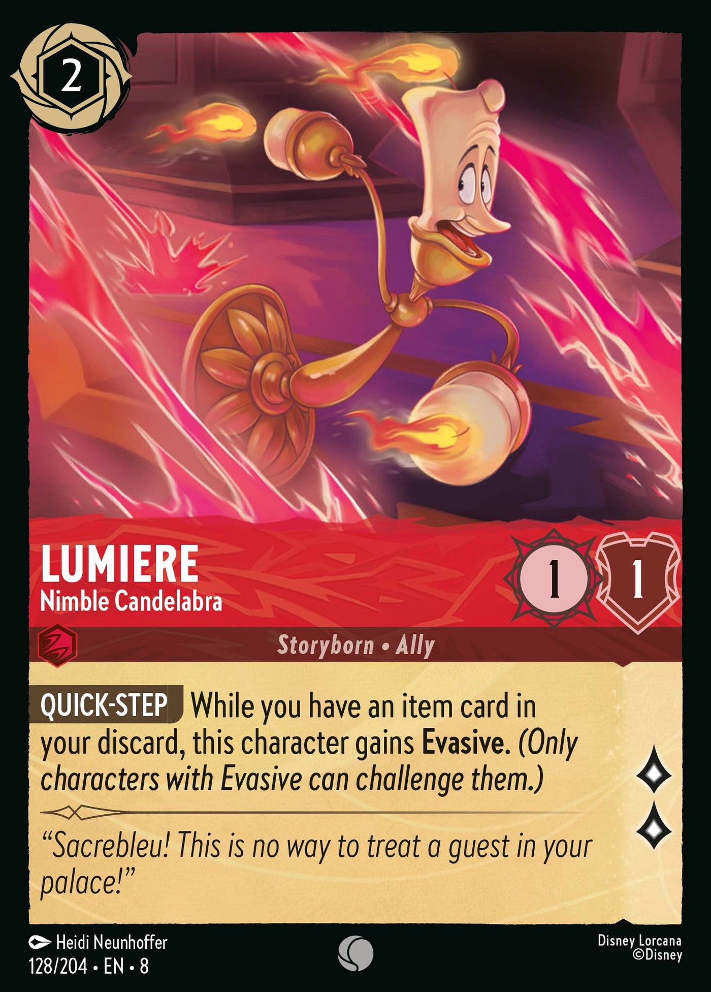 Lumiere - Nimble Candelabra