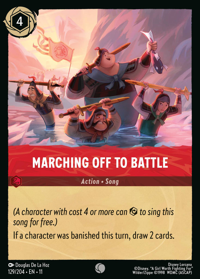 Marching Off to Battle
