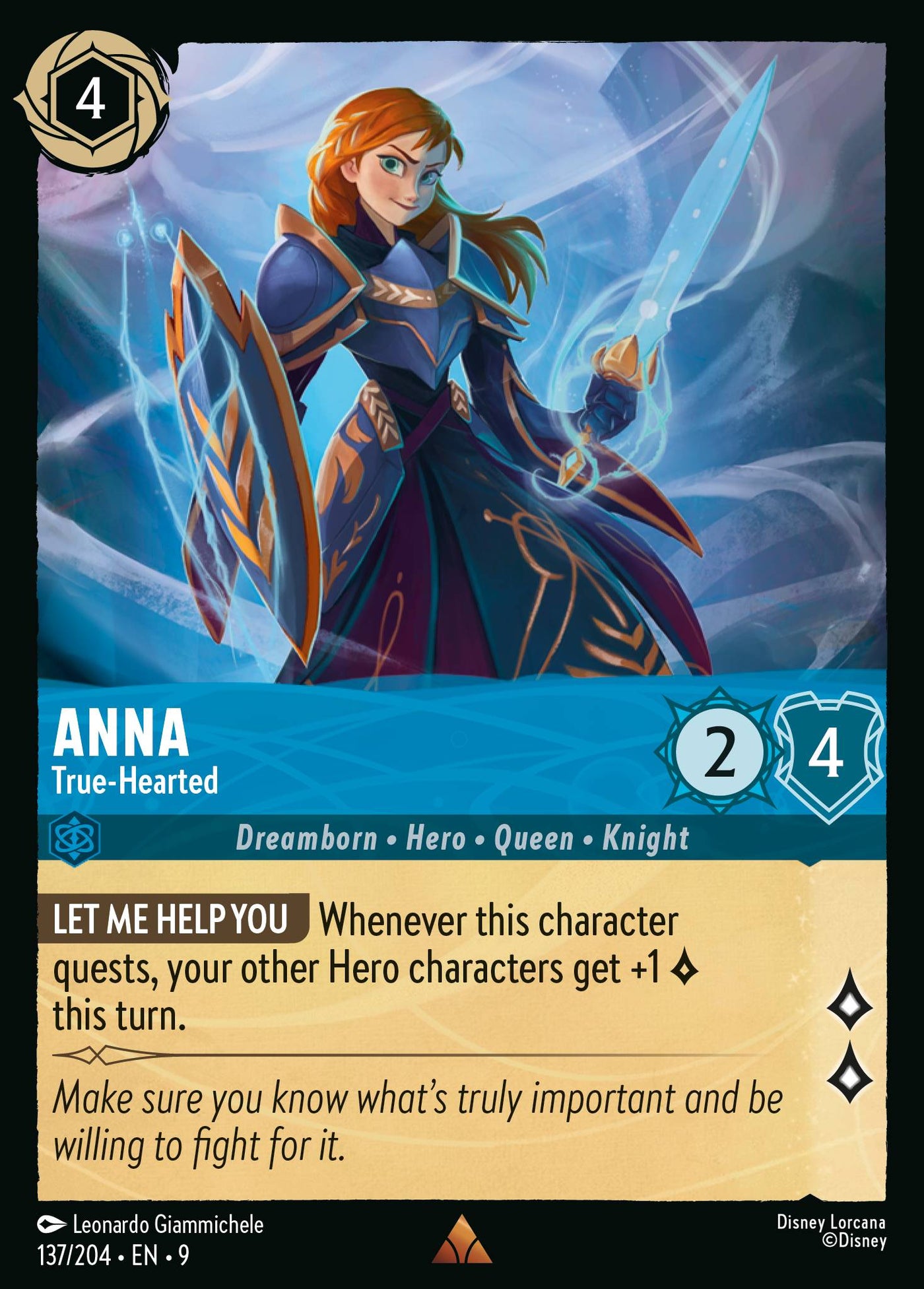 Anna - True-Hearted