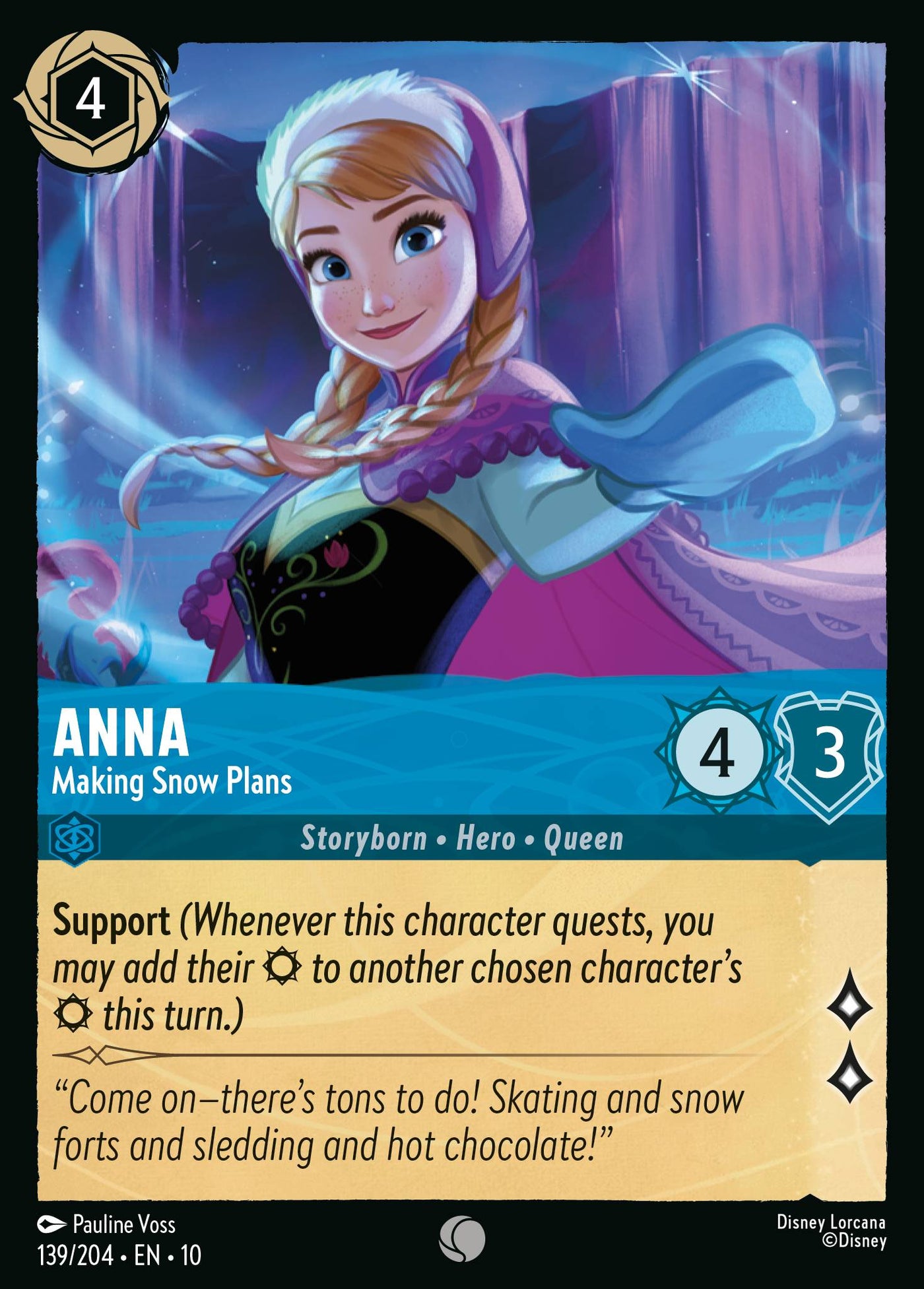 Anna - Making Snow Plans