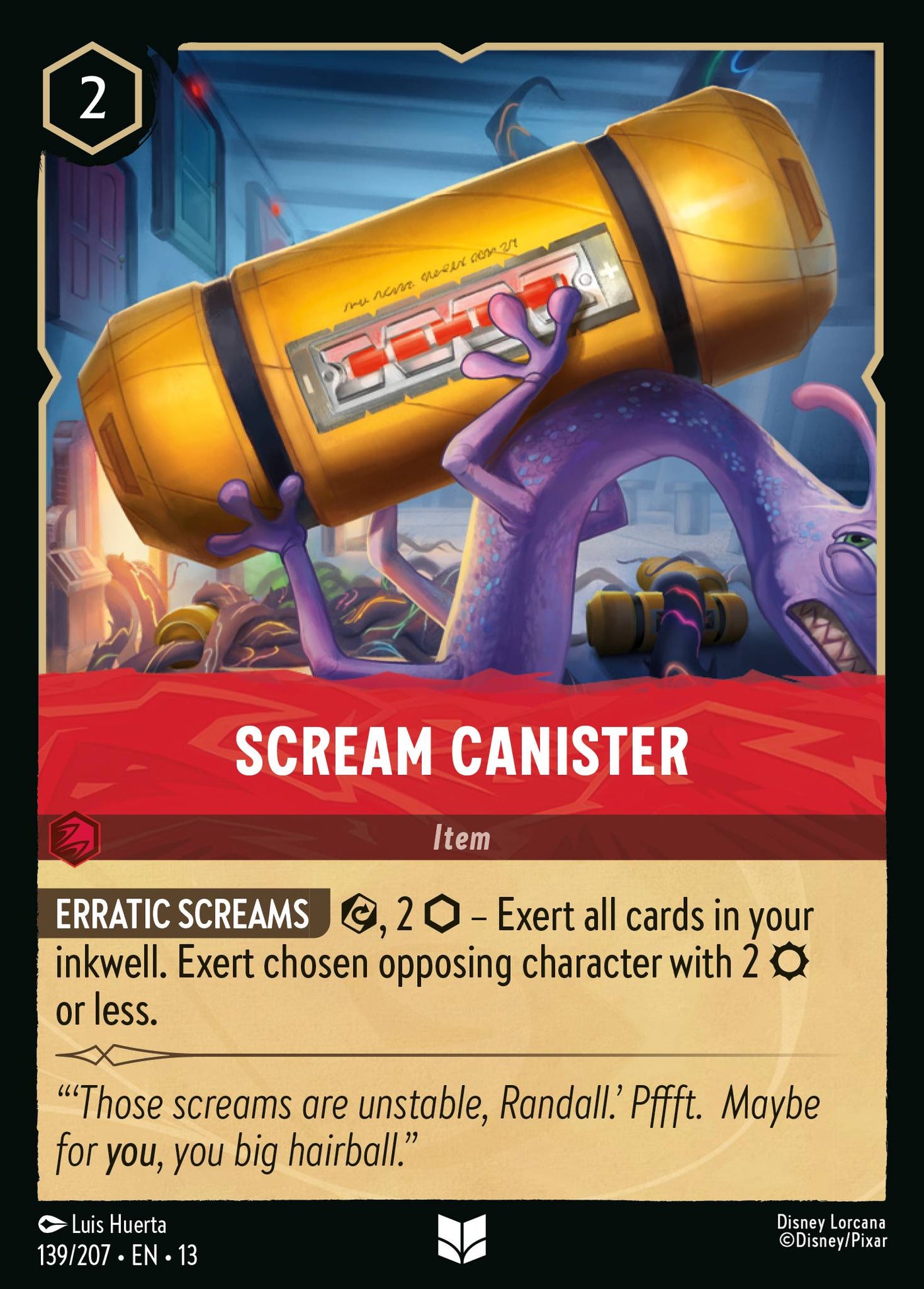 Scream Canister