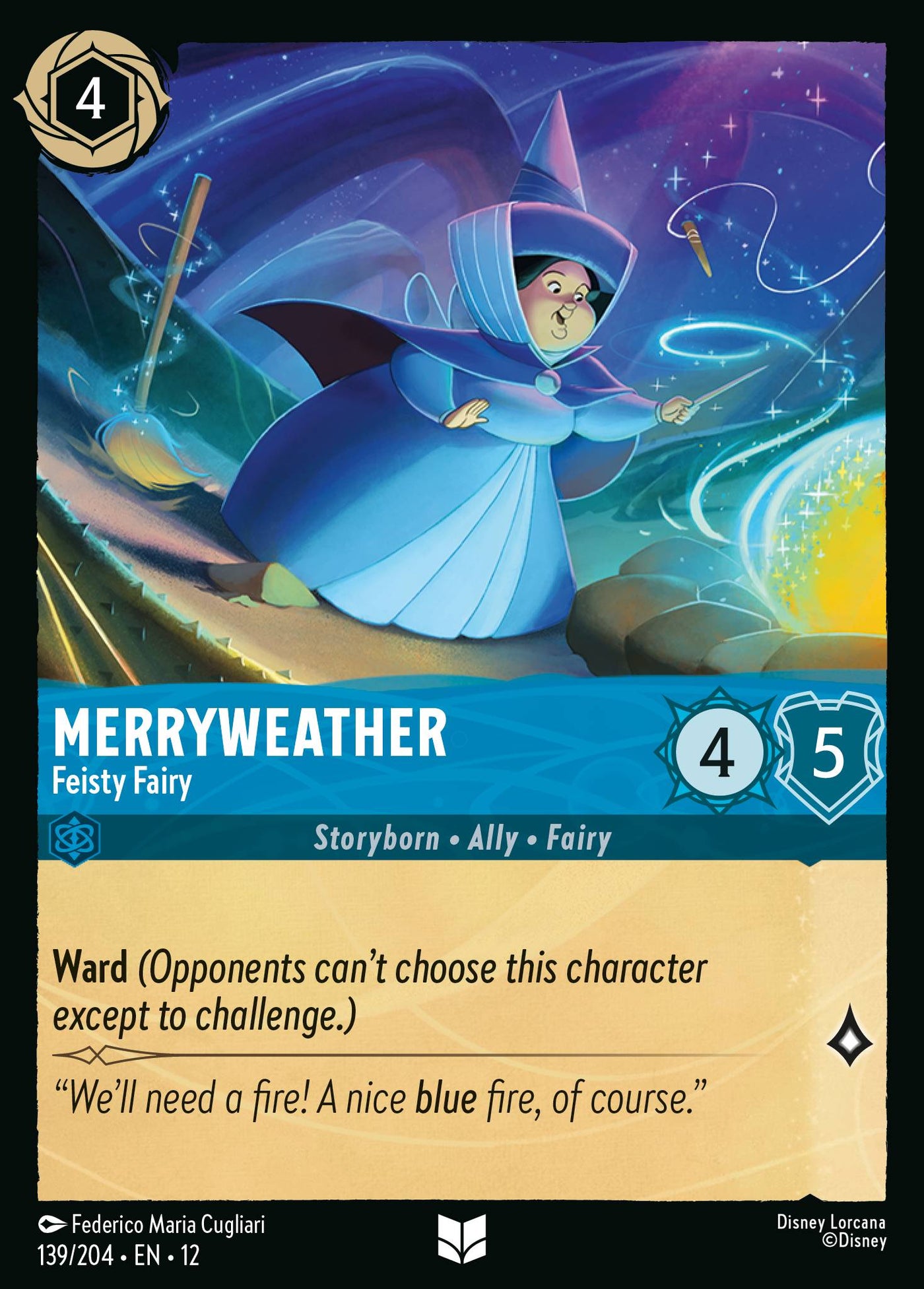 Merryweather - Feisty Fairy