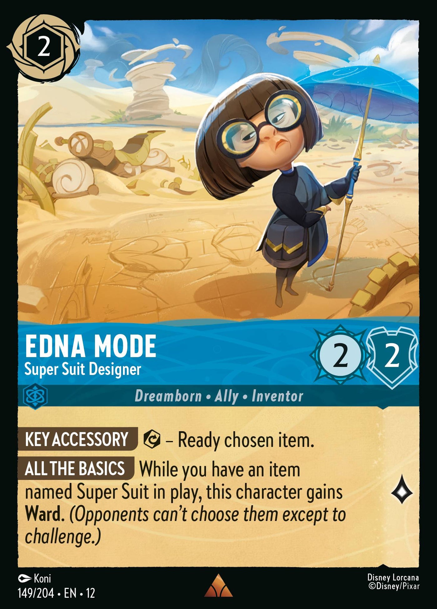 Edna Mode - Super Suit Designer