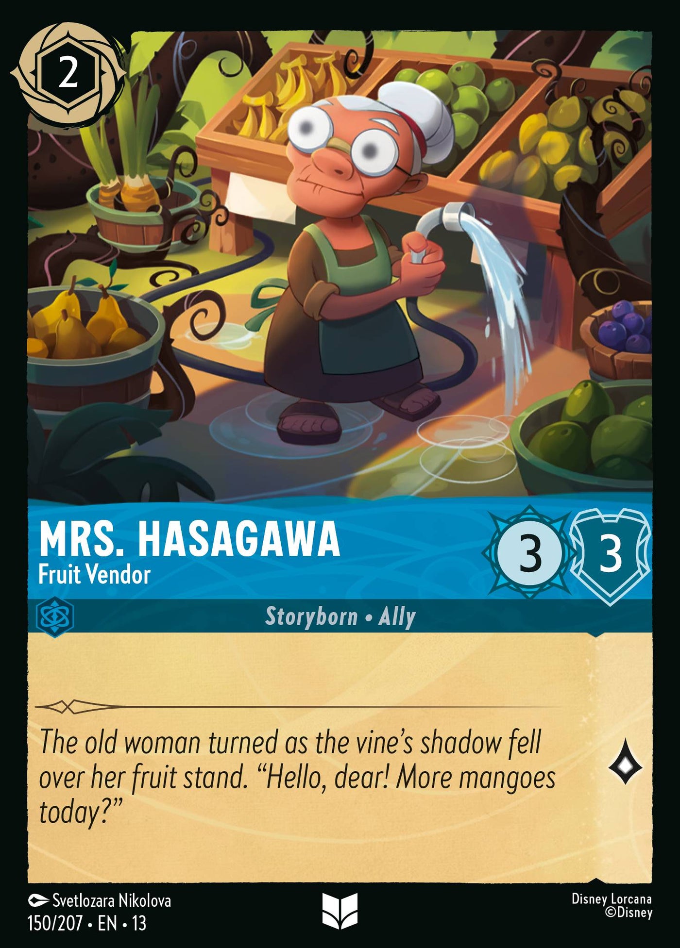 Mrs. Hasagawa - Fruit Vendor