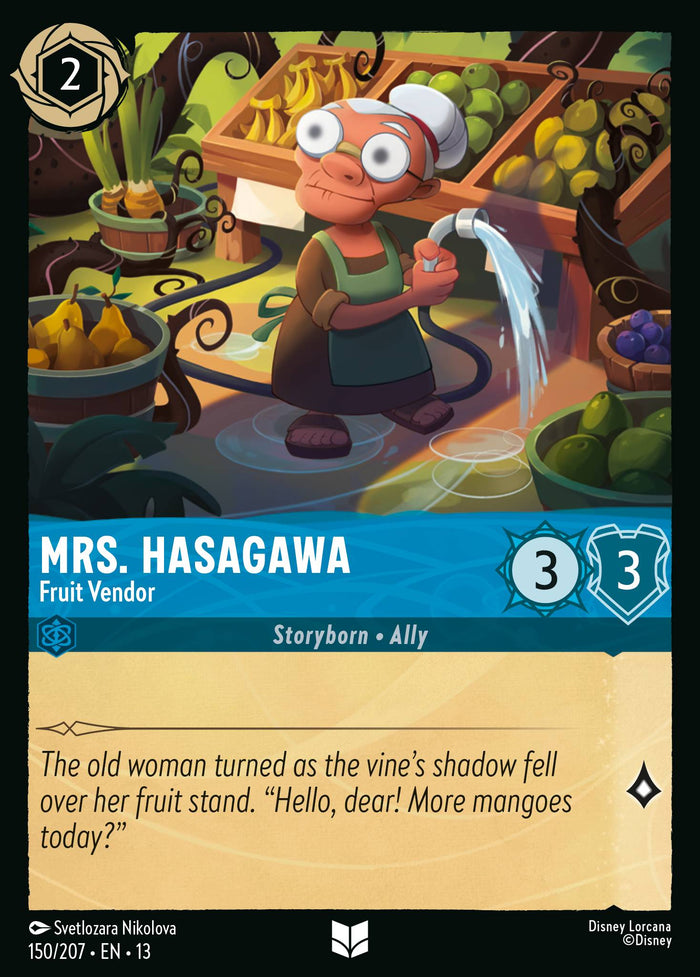 Mrs. Hasagawa - Fruit Vendor