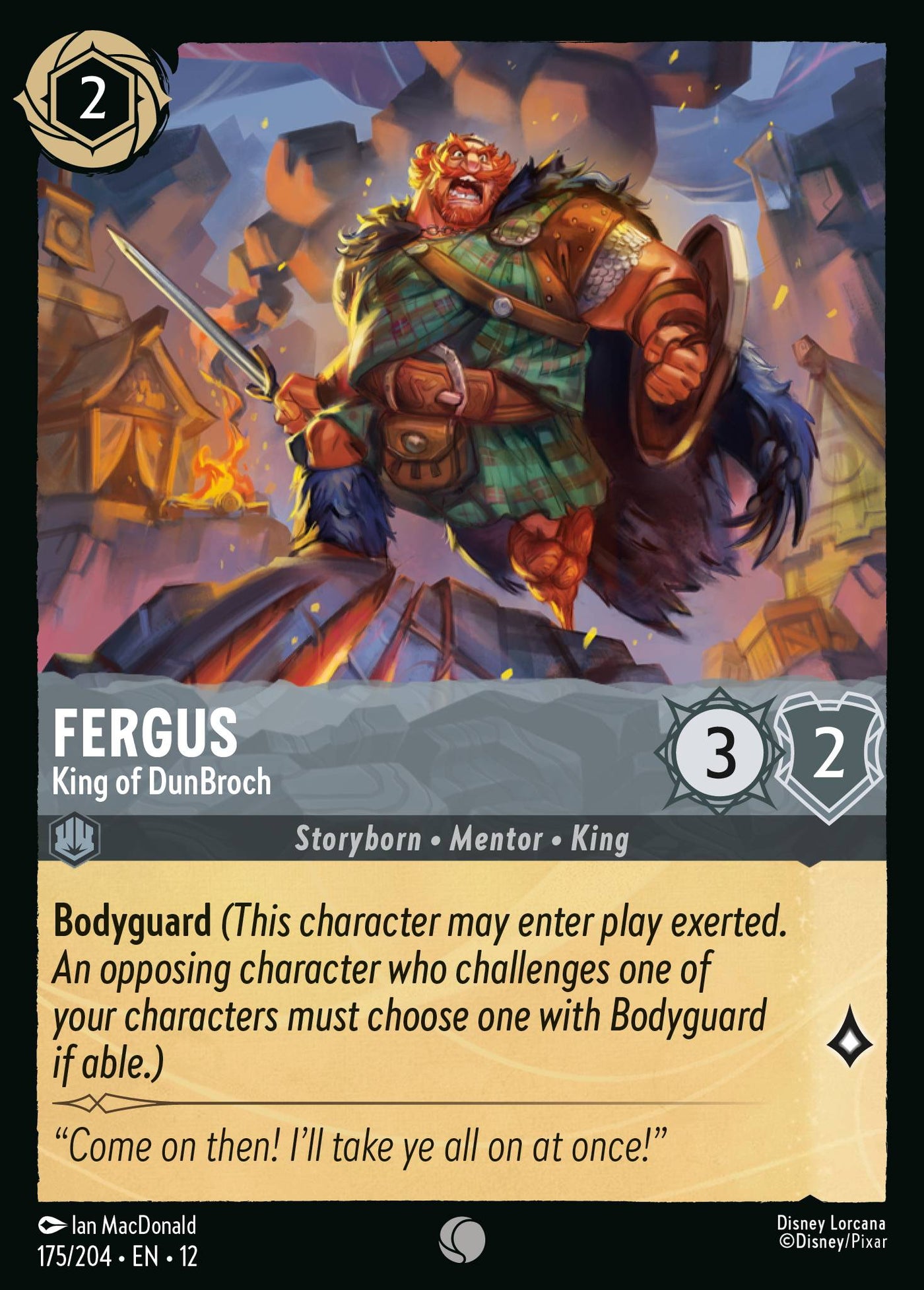 Fergus - King of DunBroch