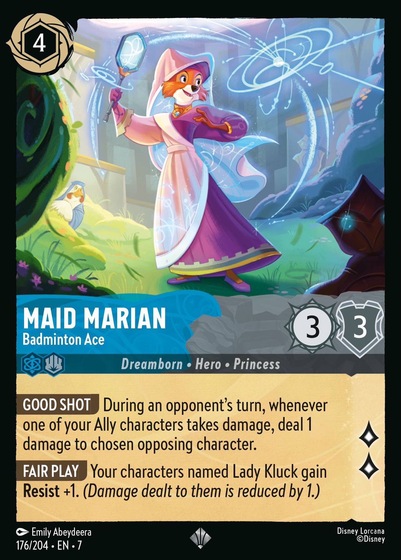 Maid Marian - Badminton Ace
