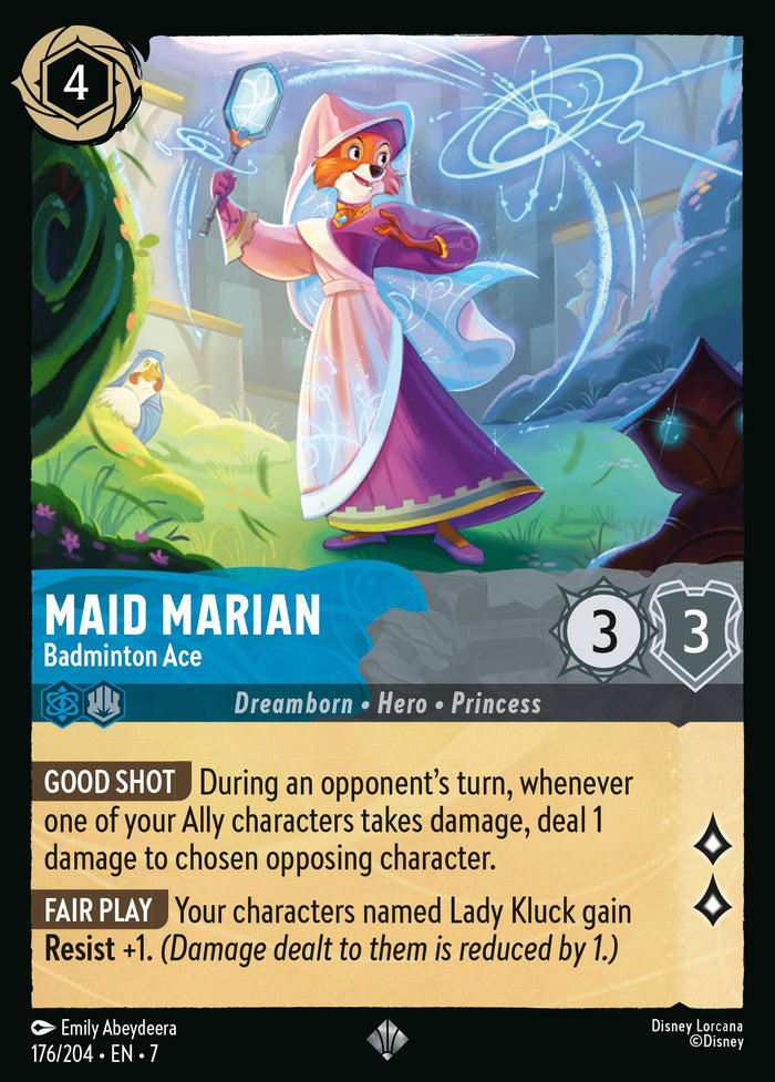 Maid Marian - Badminton Ace