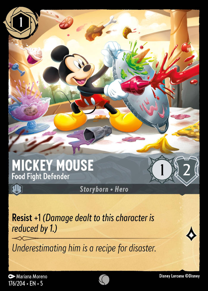 Mickey Mouse - Food Fight Defender