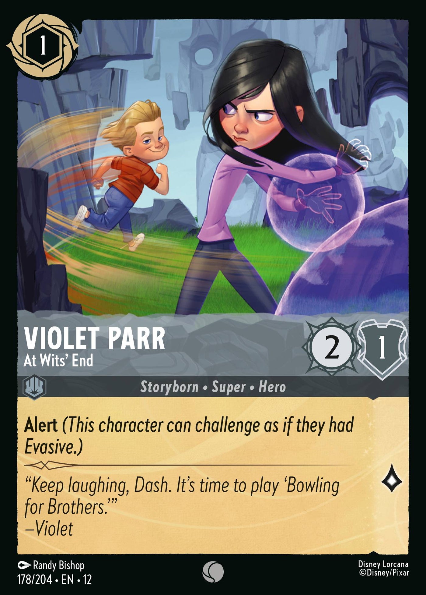 Violet Parr - At Wits' End