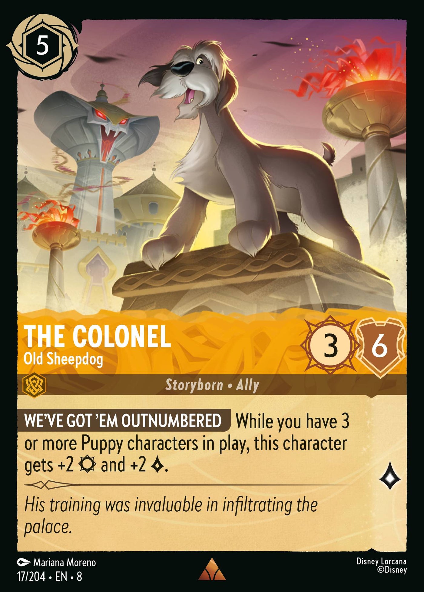 The Colonel - Old Sheepdog