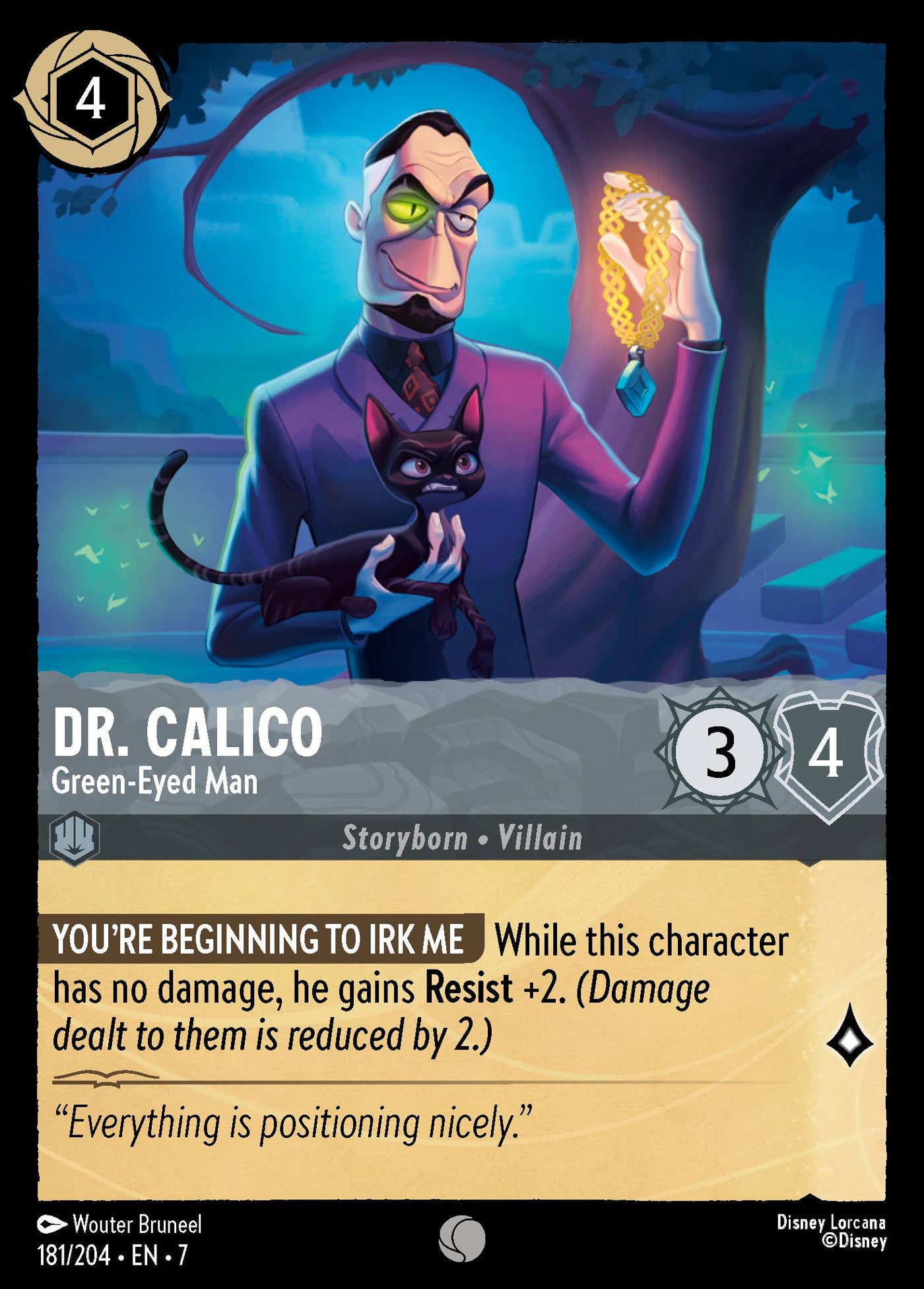 Dr. Calico - Green-Eyed Man