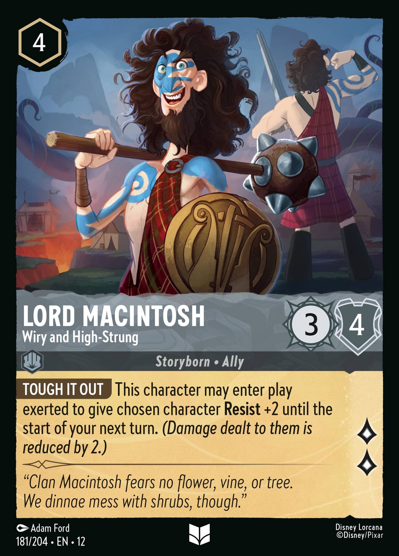 Lord Macintosh - Wiry and High-Strung
