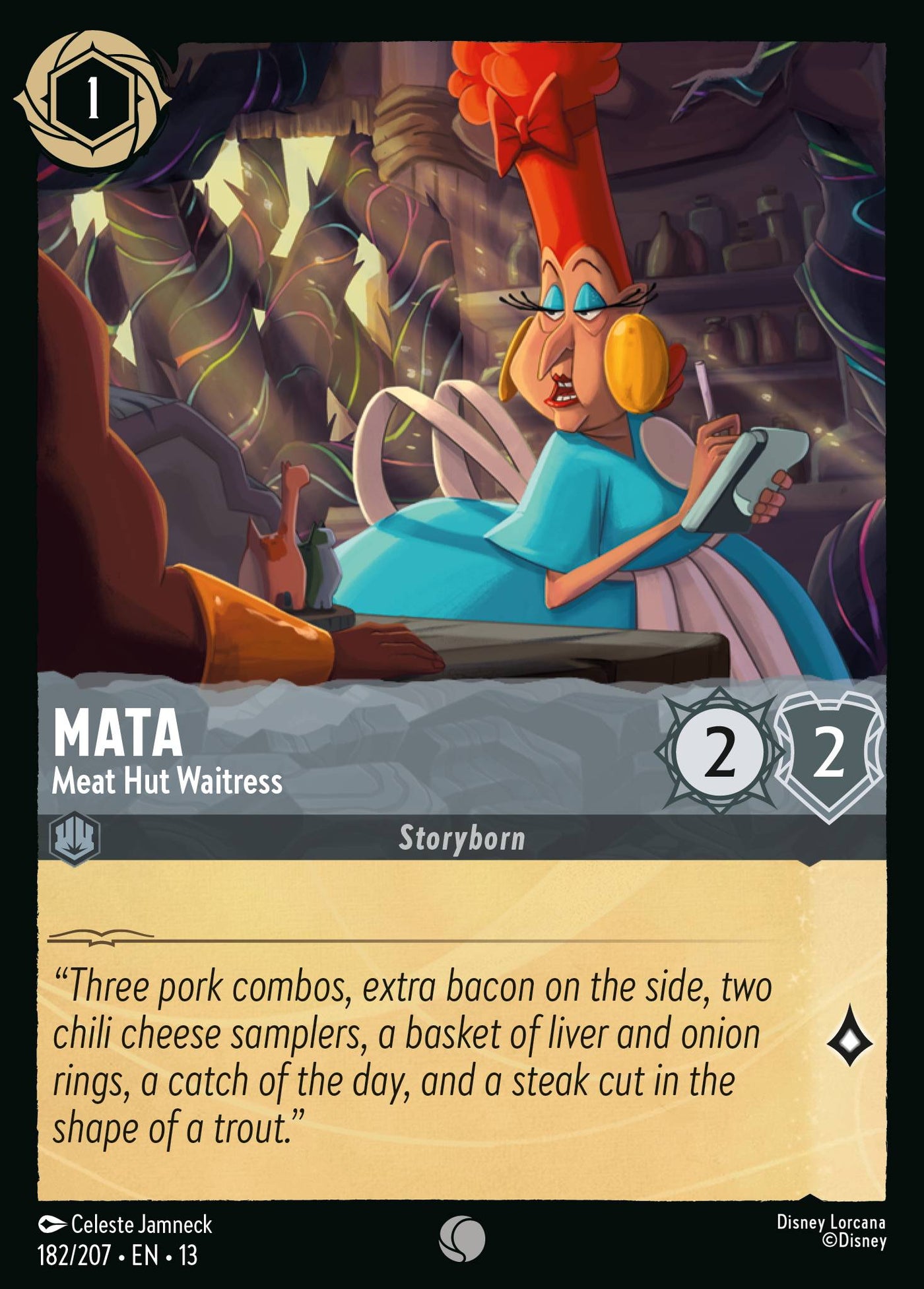 Mata - Meat Hut Waitress