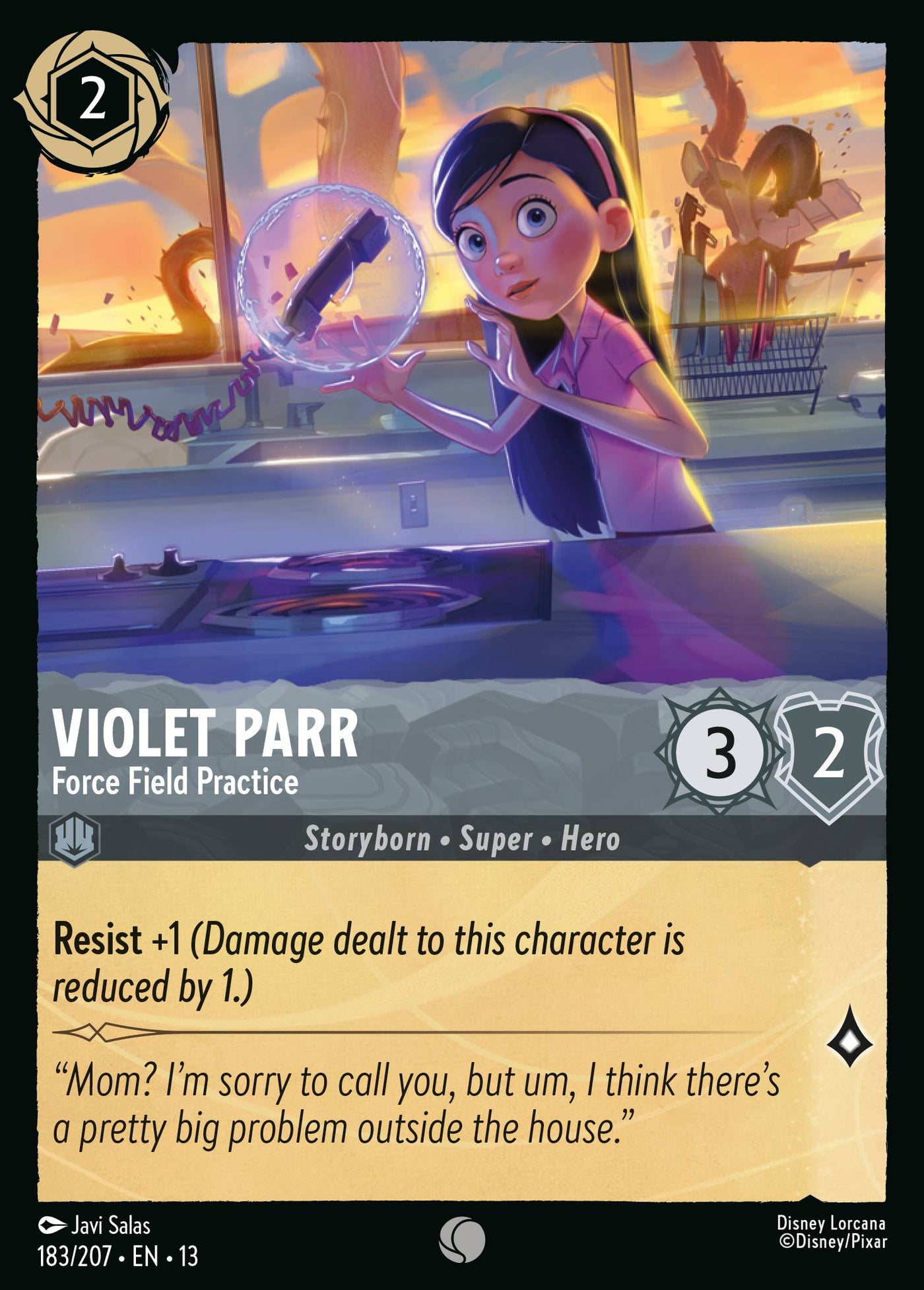 Violet Parr - Force Field Practice