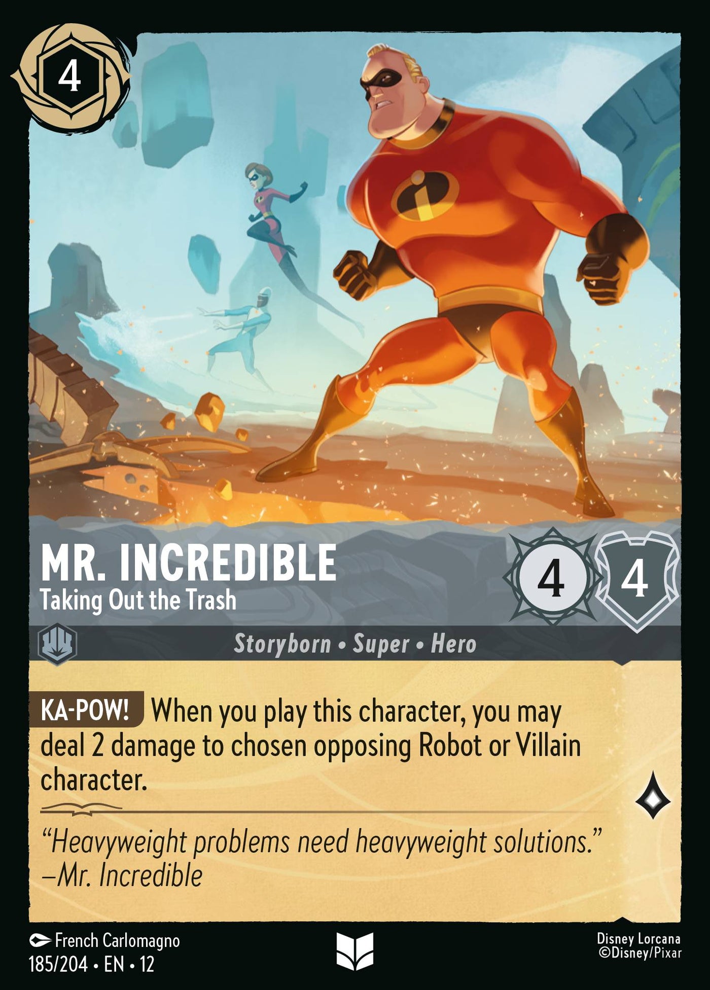 Mr. Incredible - Taking Out the Trash