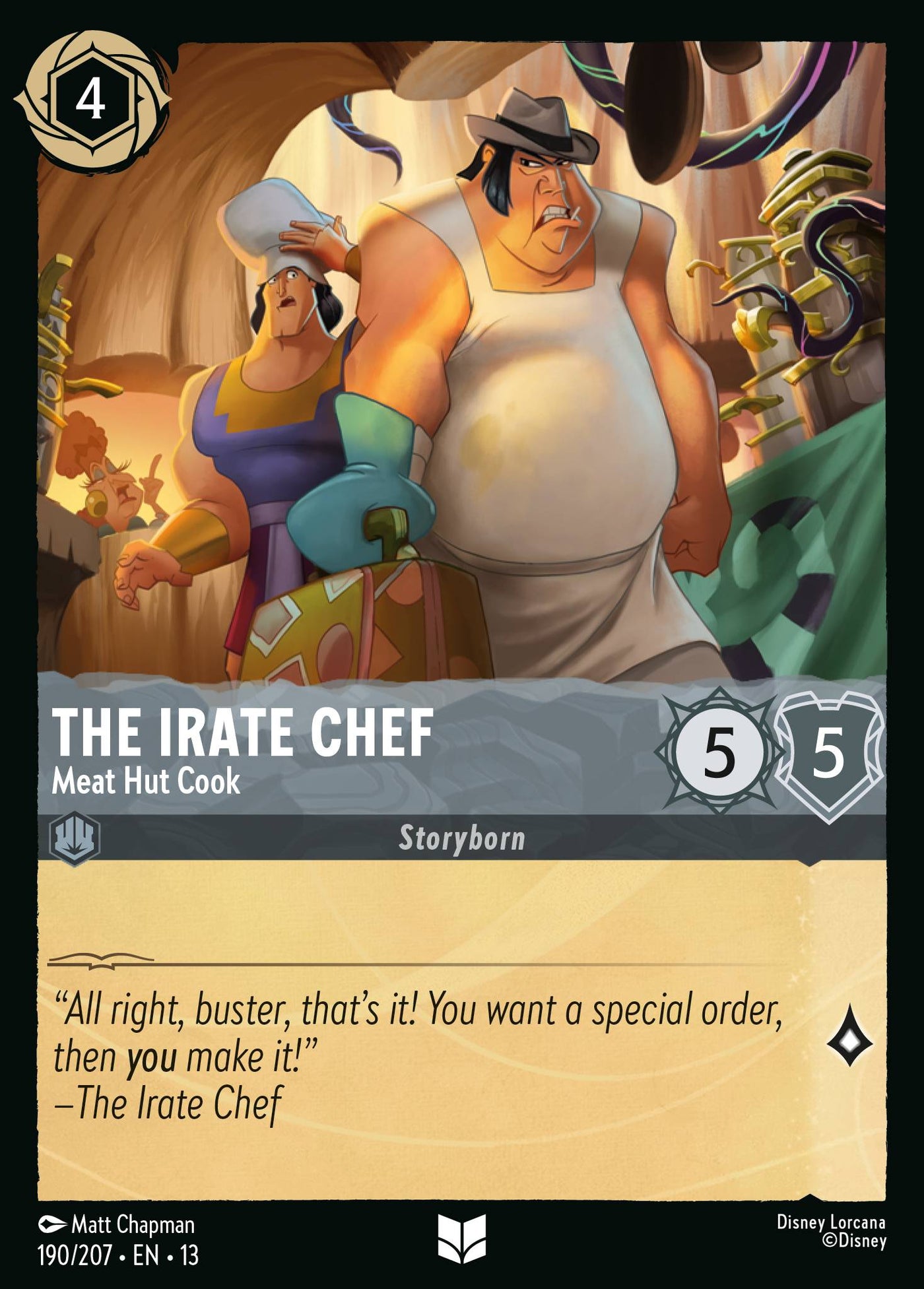 The Irate Chef - Meat Hut Cook