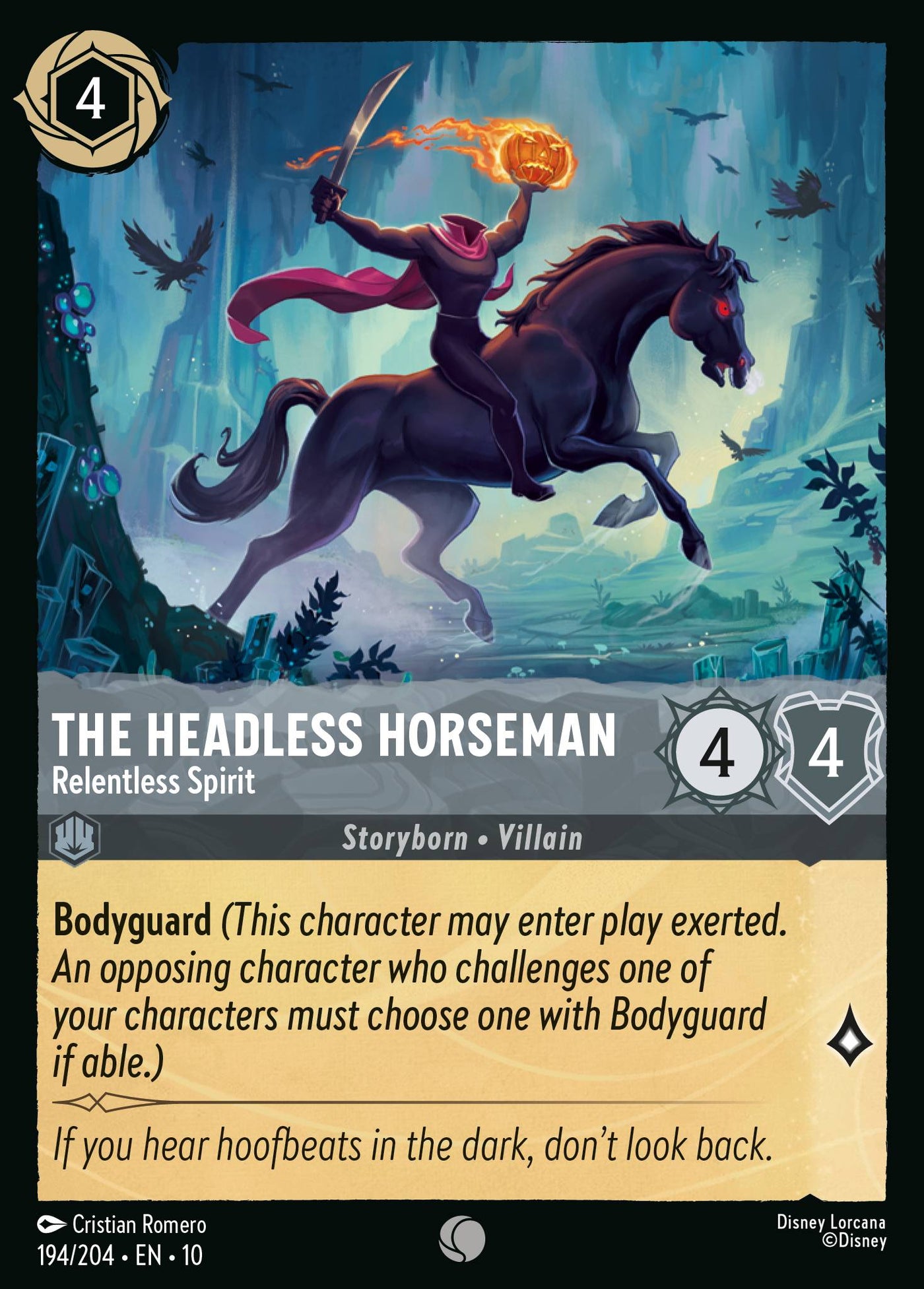 The Headless Horseman - Relentless Spirit