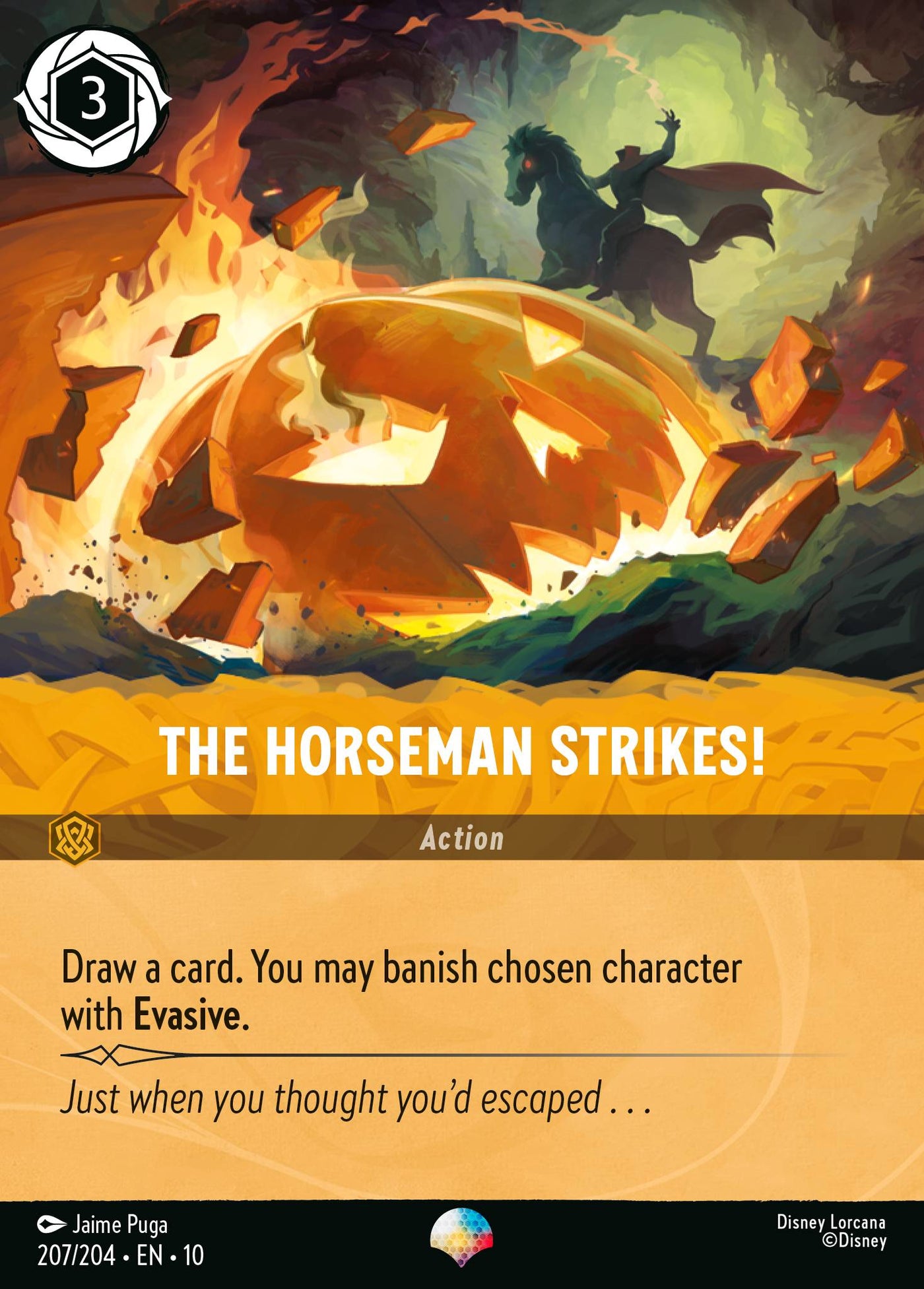 The Horseman Strikes!
