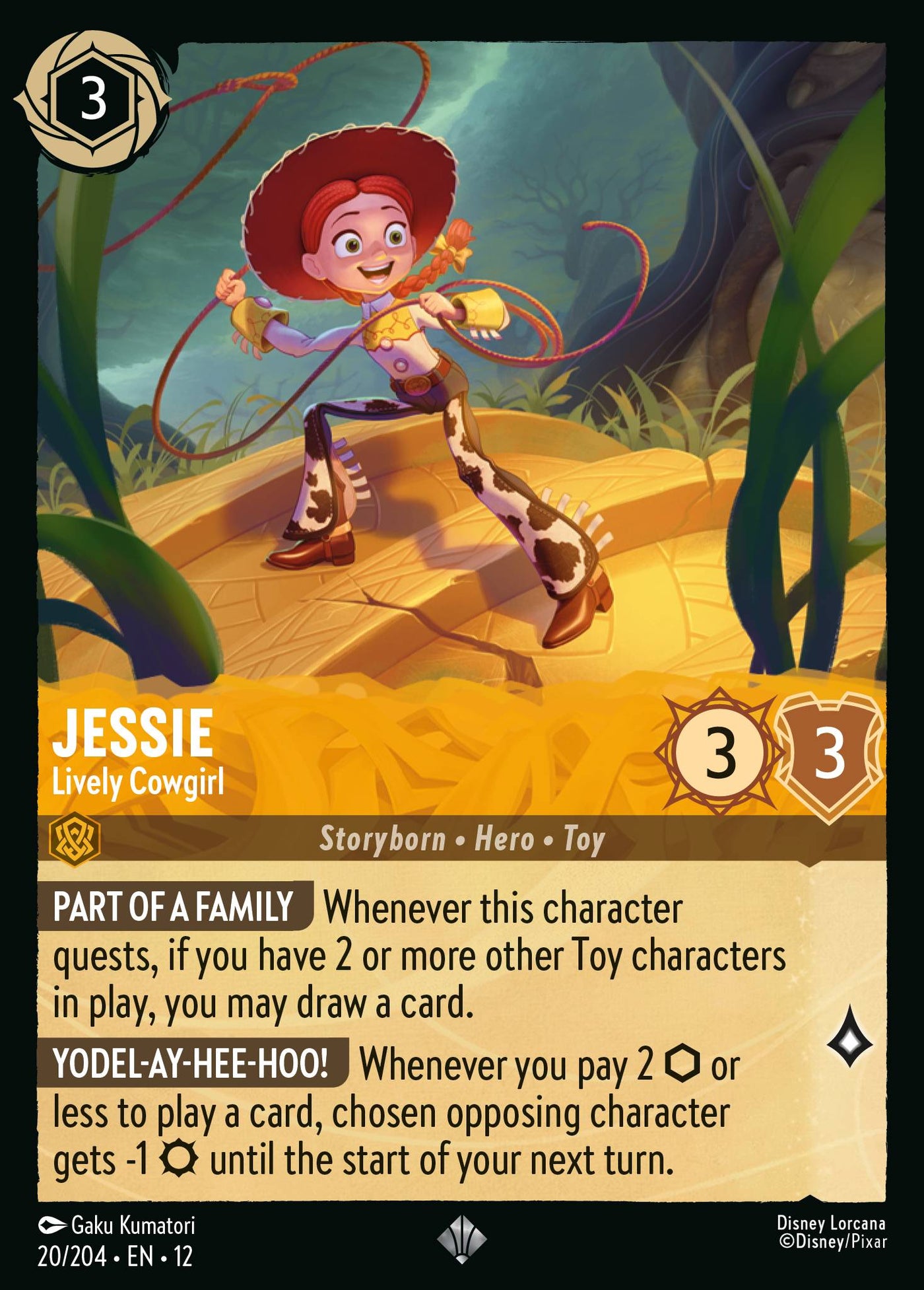 Jessie - Lively Cowgirl