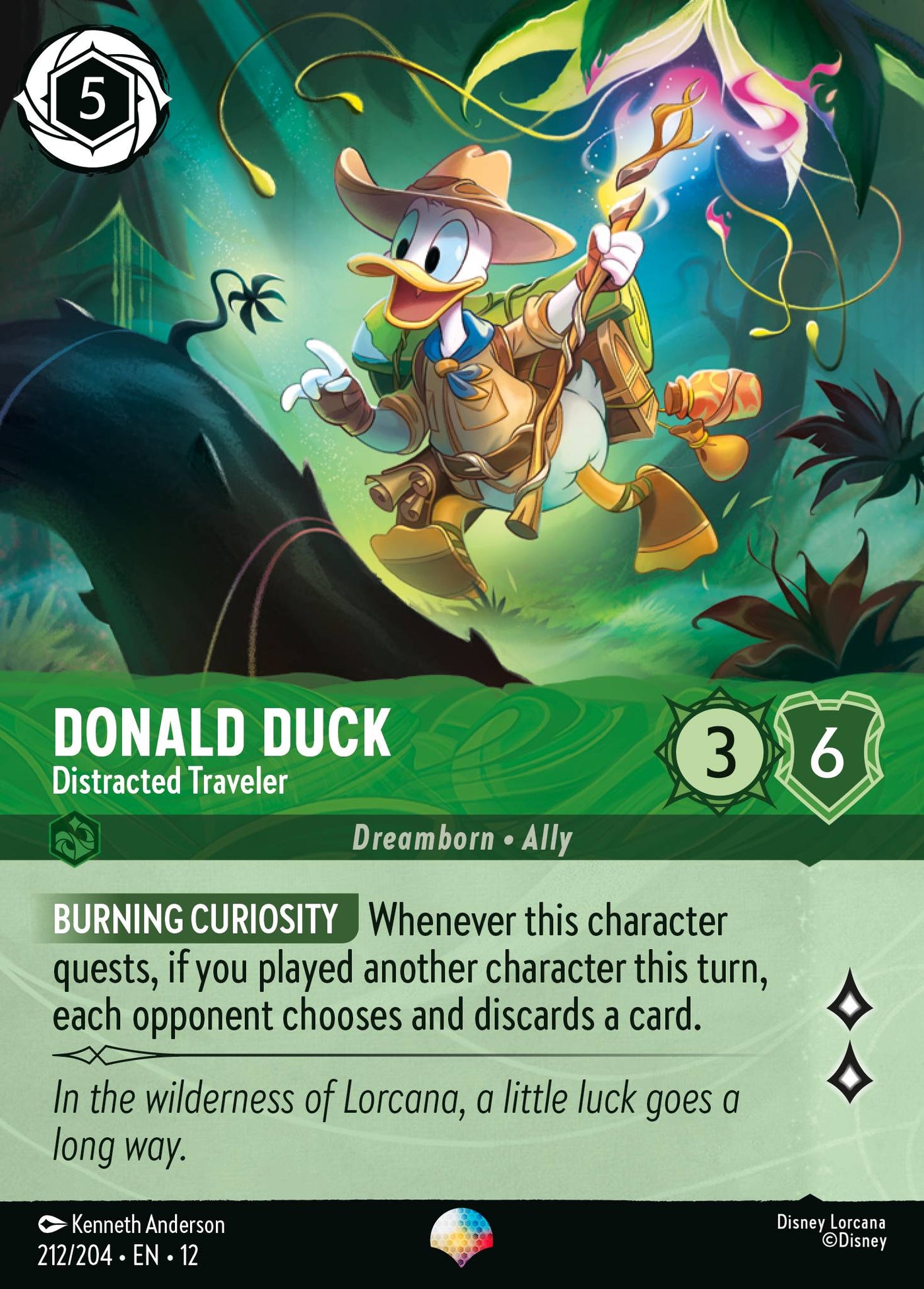 Donald Duck - Distracted Traveler