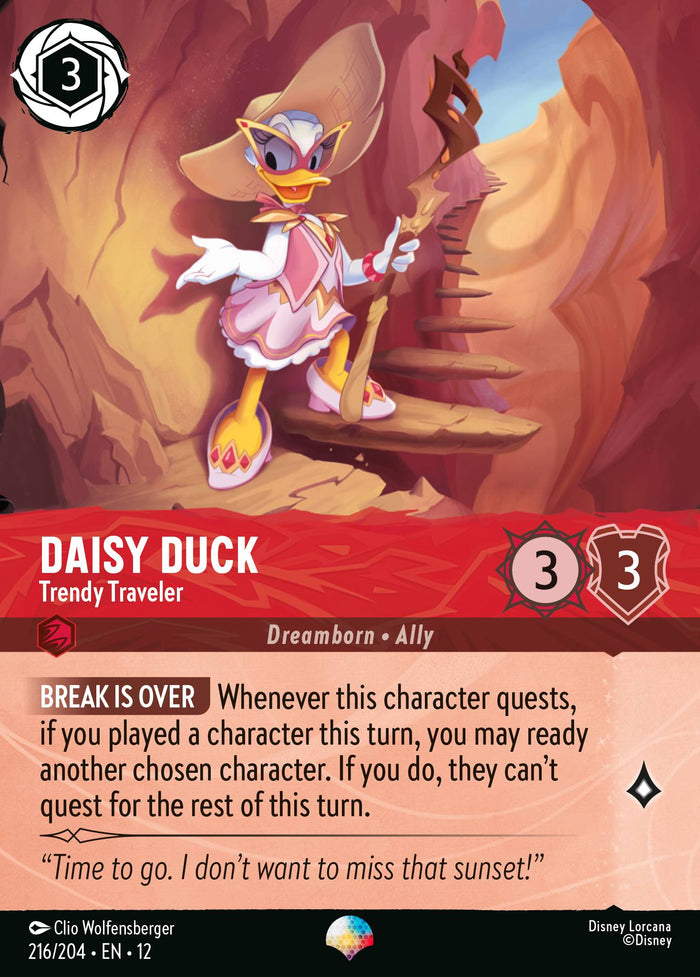 Daisy Duck - Trendy Traveler