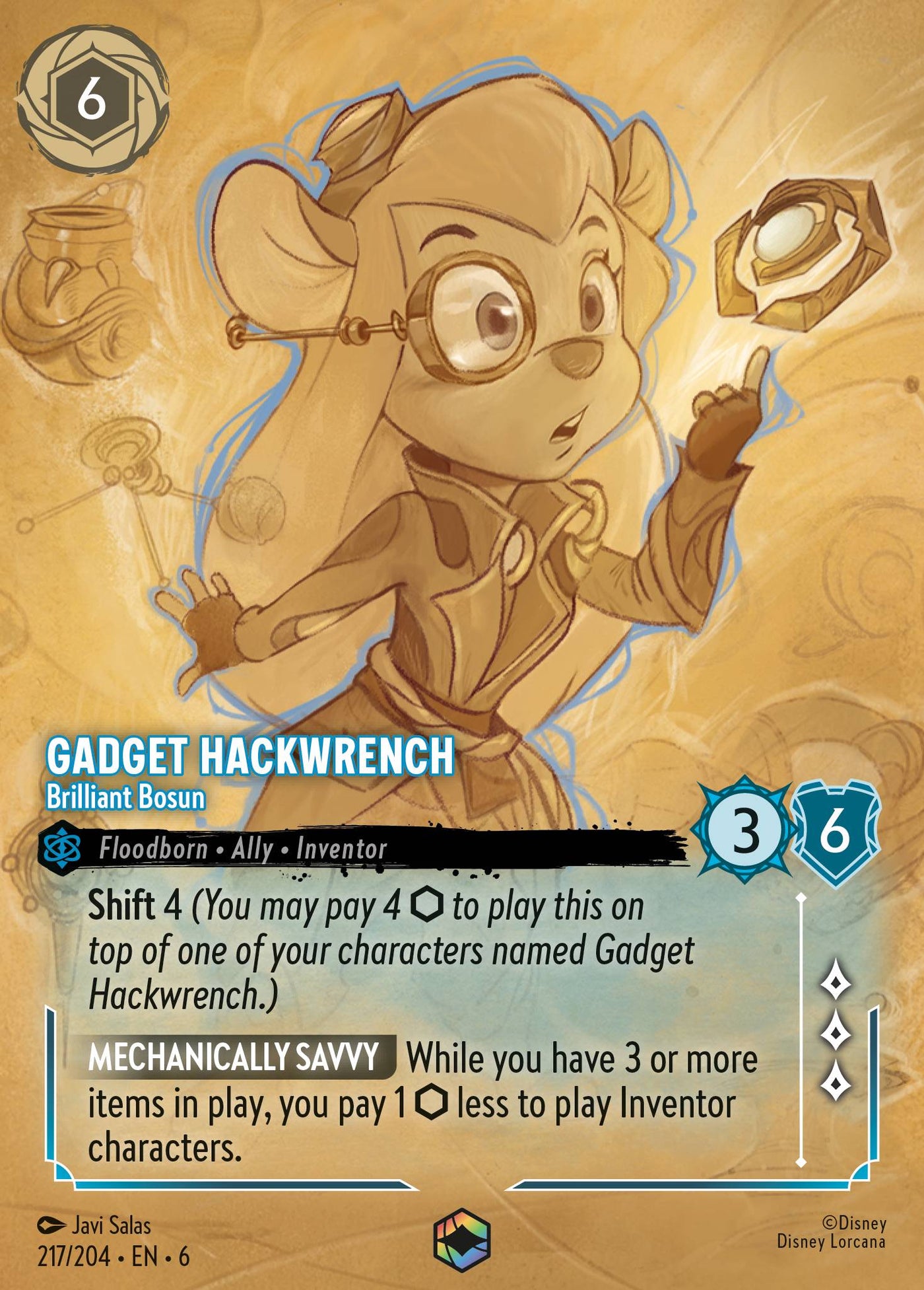 Gadget Hackwrench - Brilliant Bosun