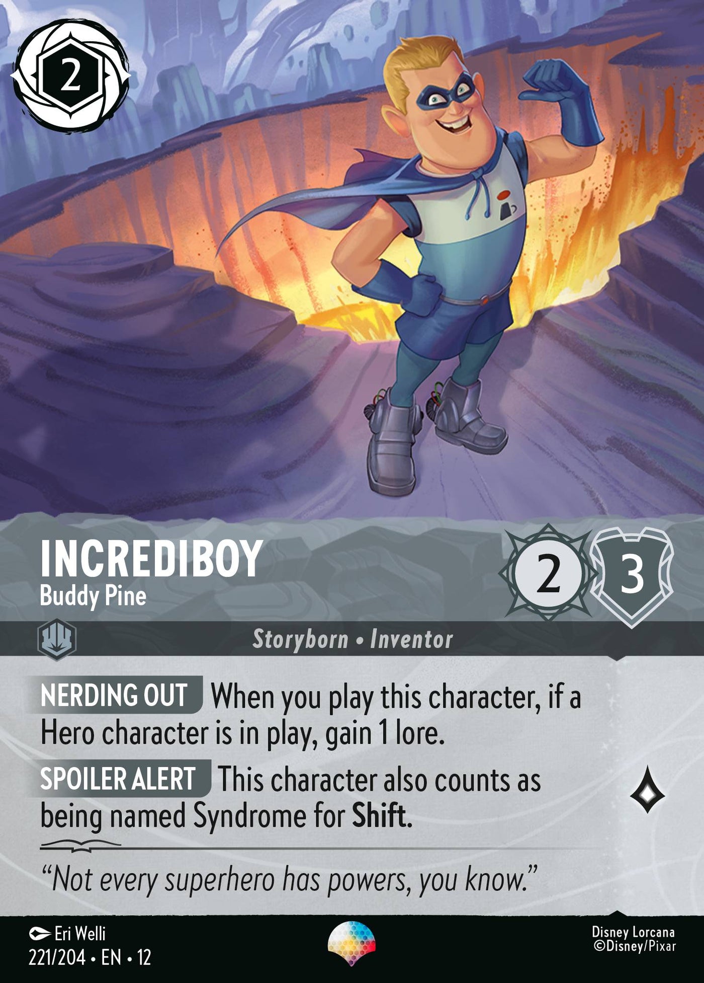 Incrediboy - Buddy Pine