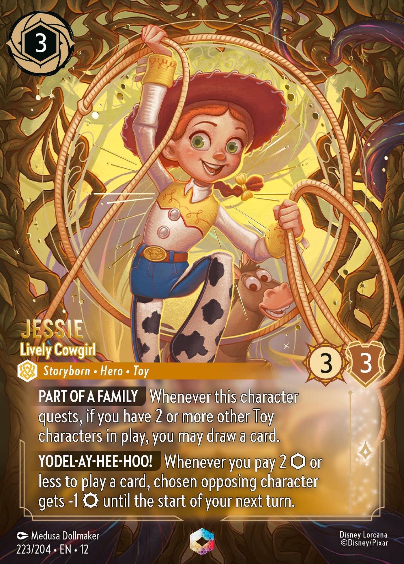 Jessie - Lively Cowgirl