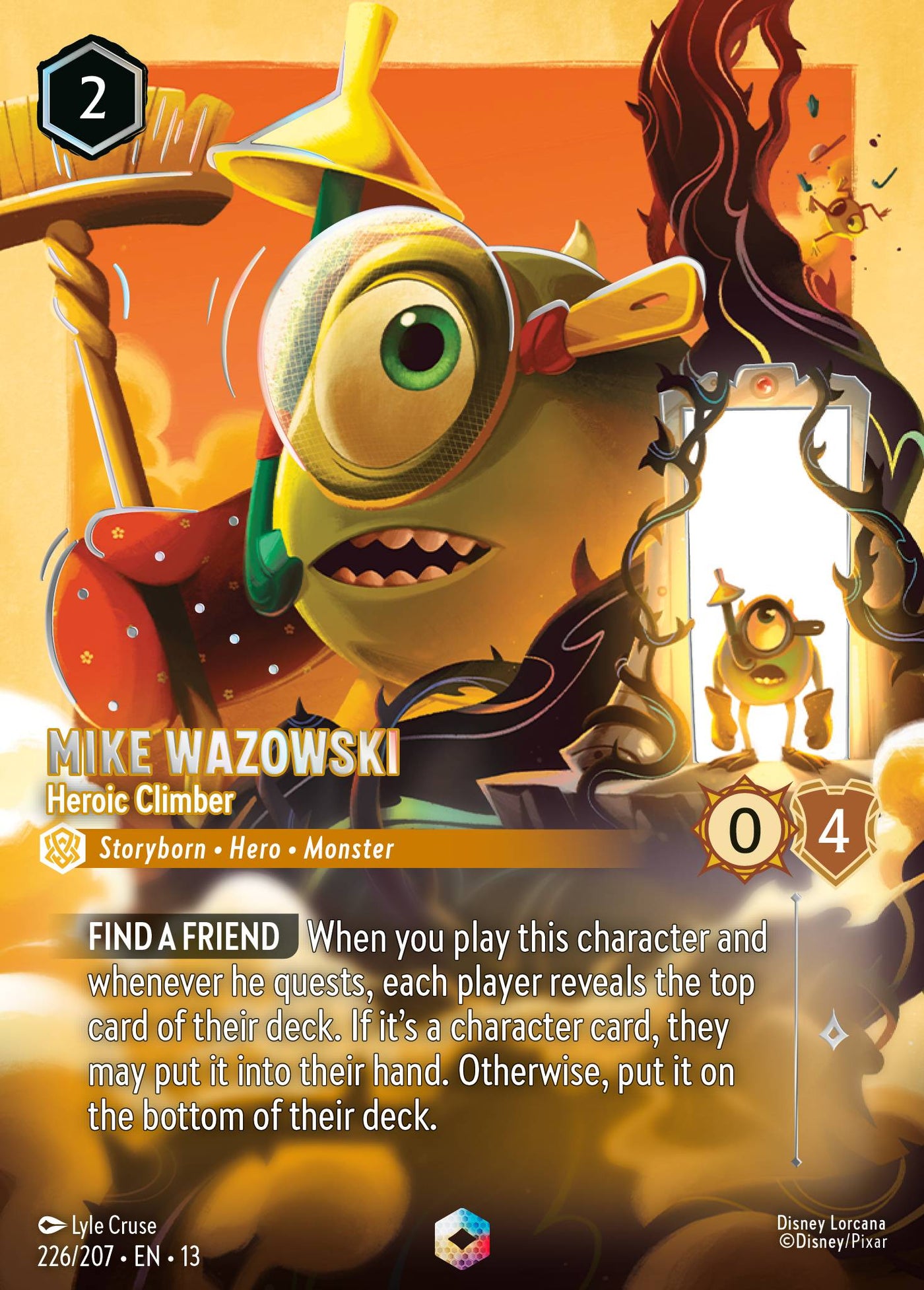 Mike Wazowski - Heroic Climber