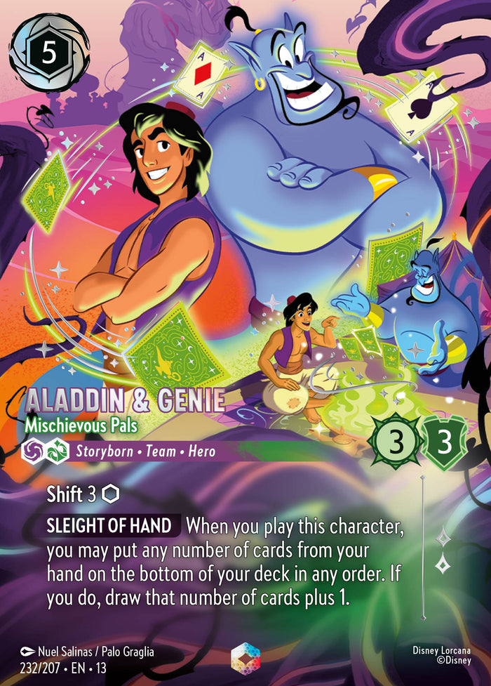 Aladdin & Genie - Mischievous Pals