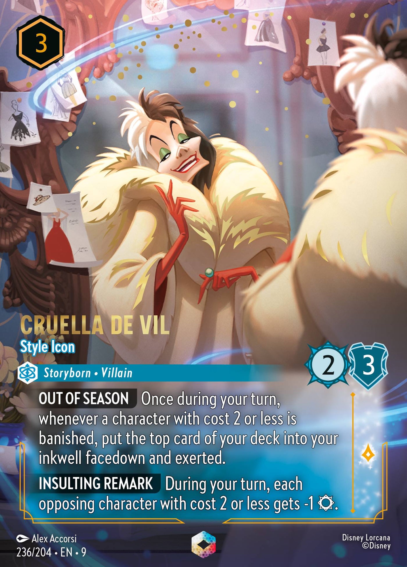 Cruella De Vil - Style Icon