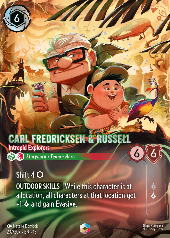 Carl Fredricksen & Russell - Intrepid Explorers