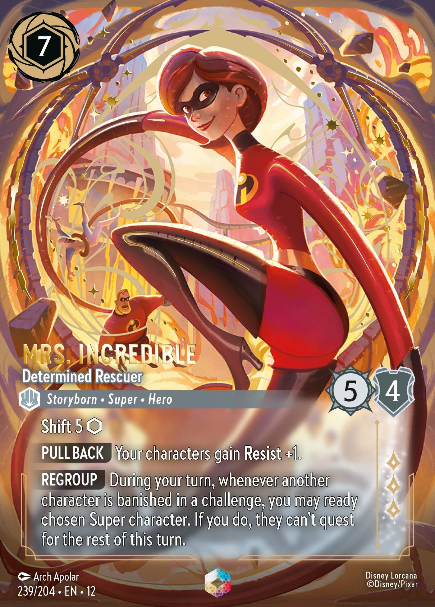 Mrs. Incredible - Determined Rescuer