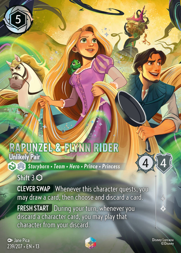 Rapunzel & Flynn Rider - Unlikely Pair