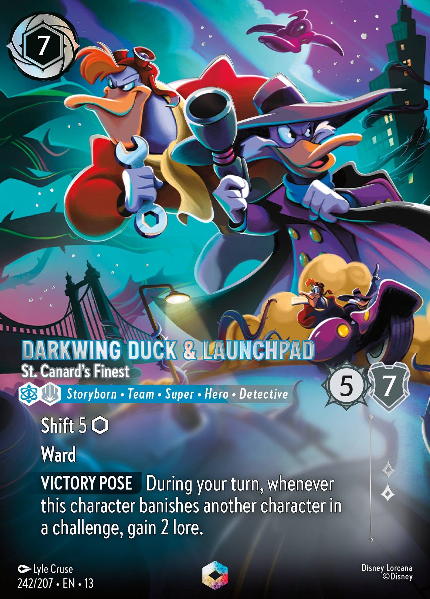 Darkwing Duck & Launchpad - St. Canard's Finest