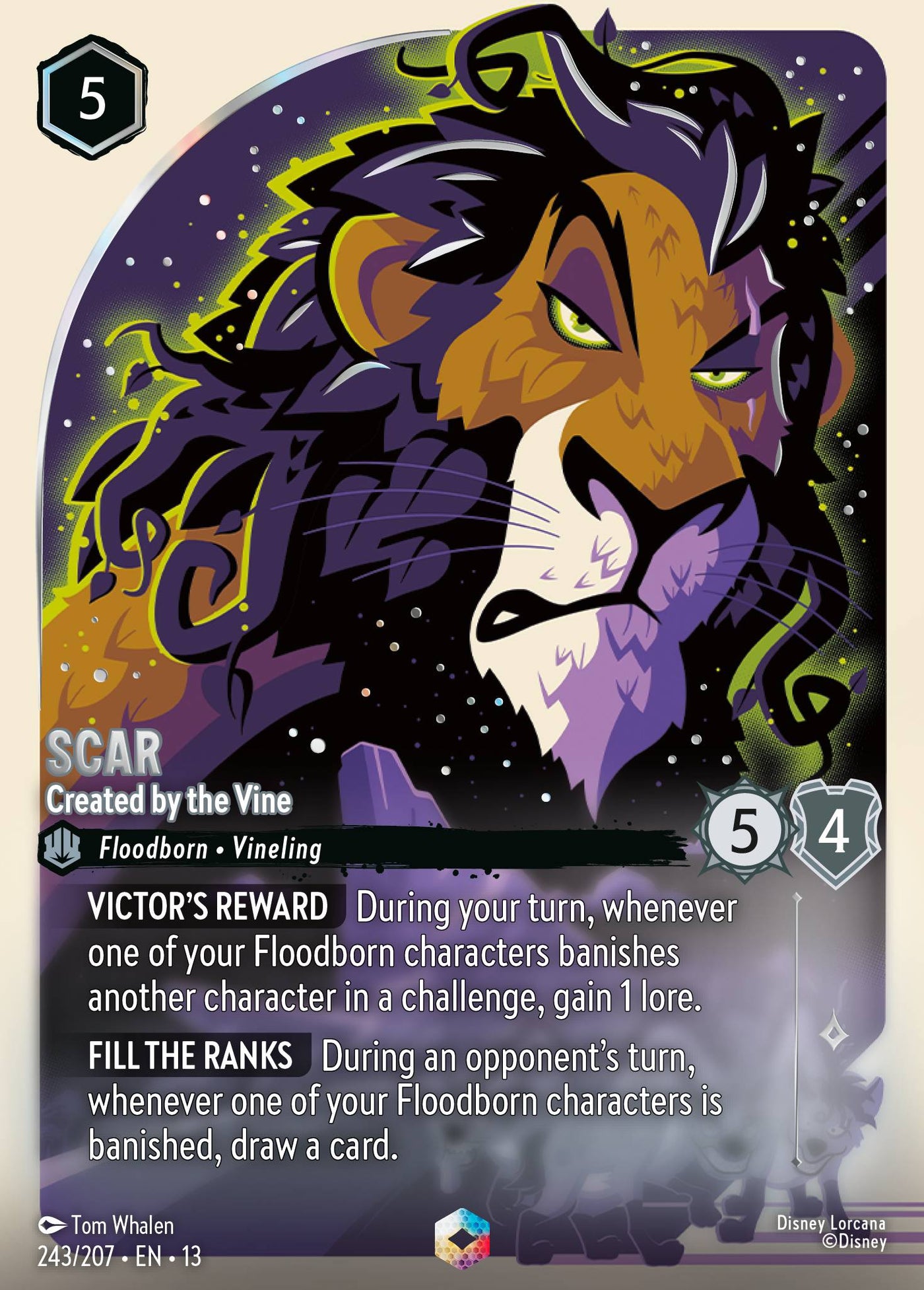 Scar - Created by the Vine