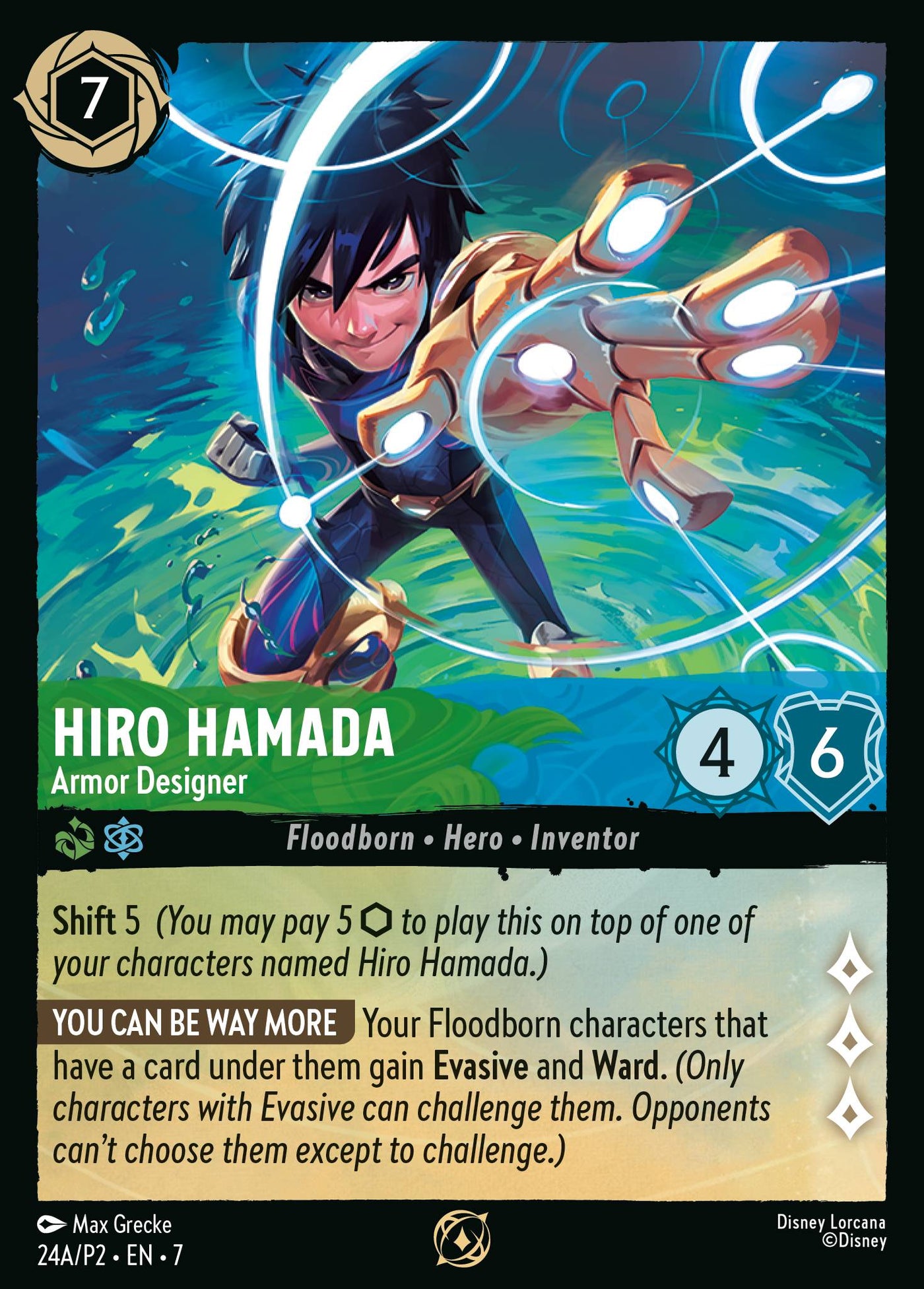 Hiro Hamada - Armor Designer