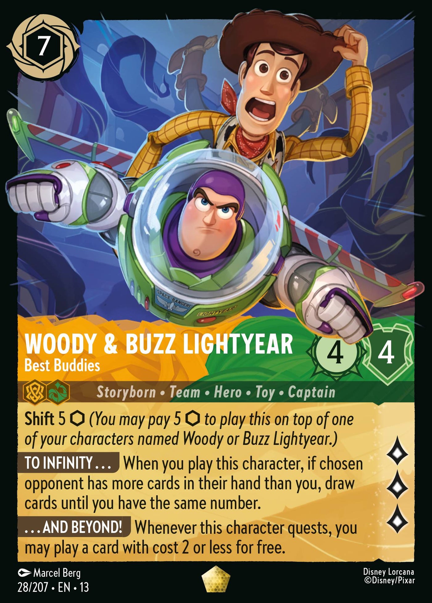 Woody & Buzz Lightyear - Best Buddies